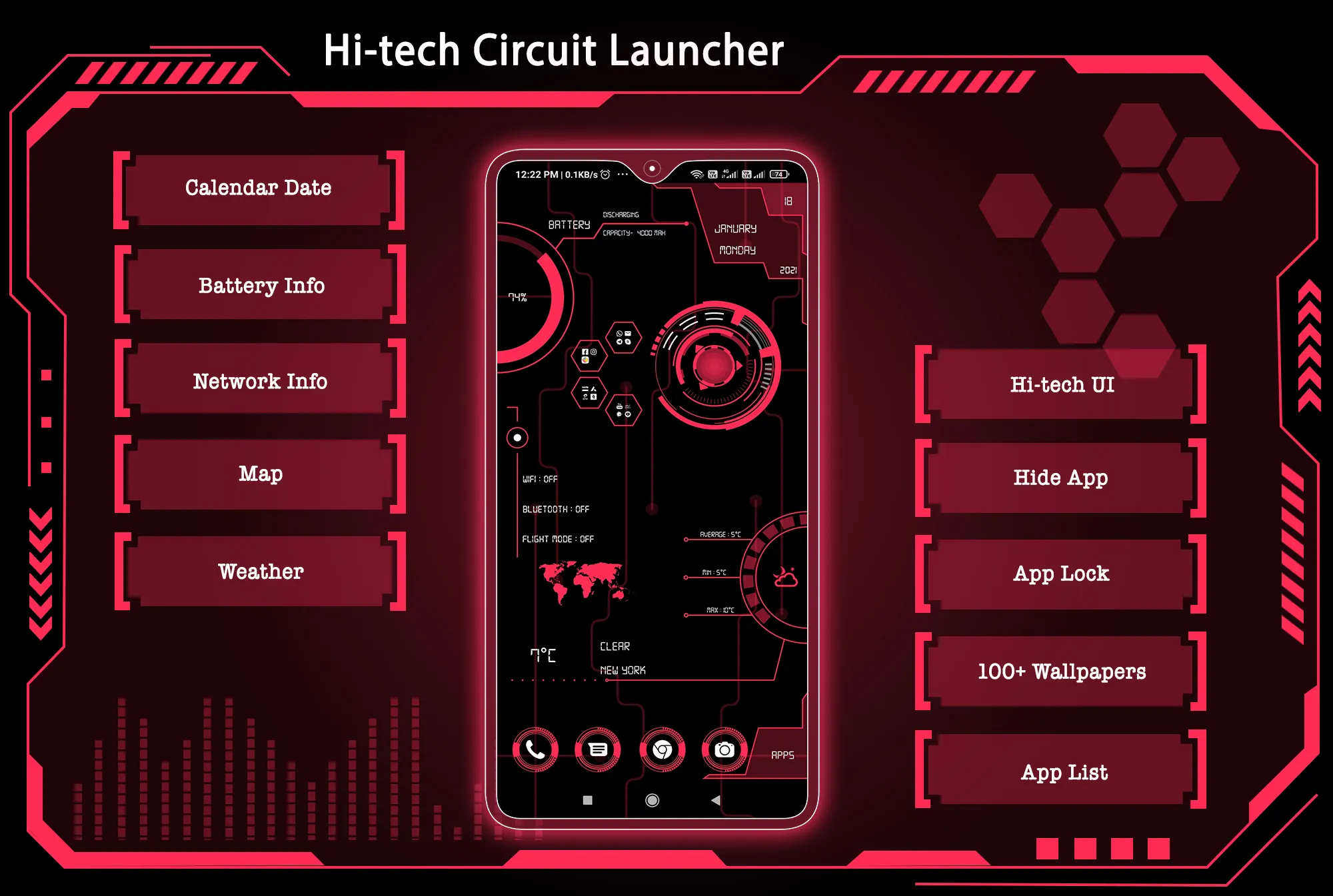 Hi-tech Circuit Launcher | Indus Appstore | Screenshot