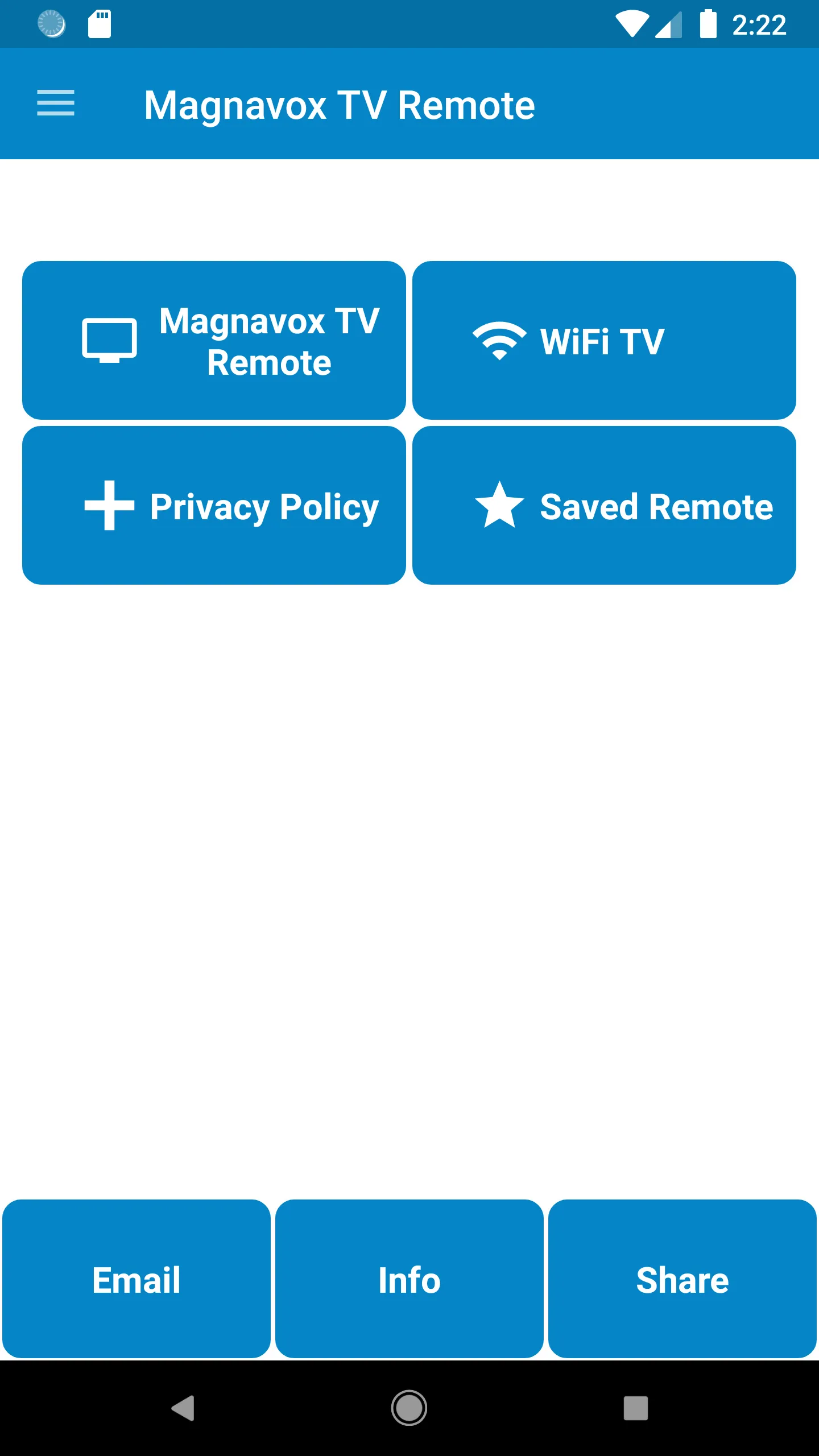 Magnavox TV Remote Control | Indus Appstore | Screenshot