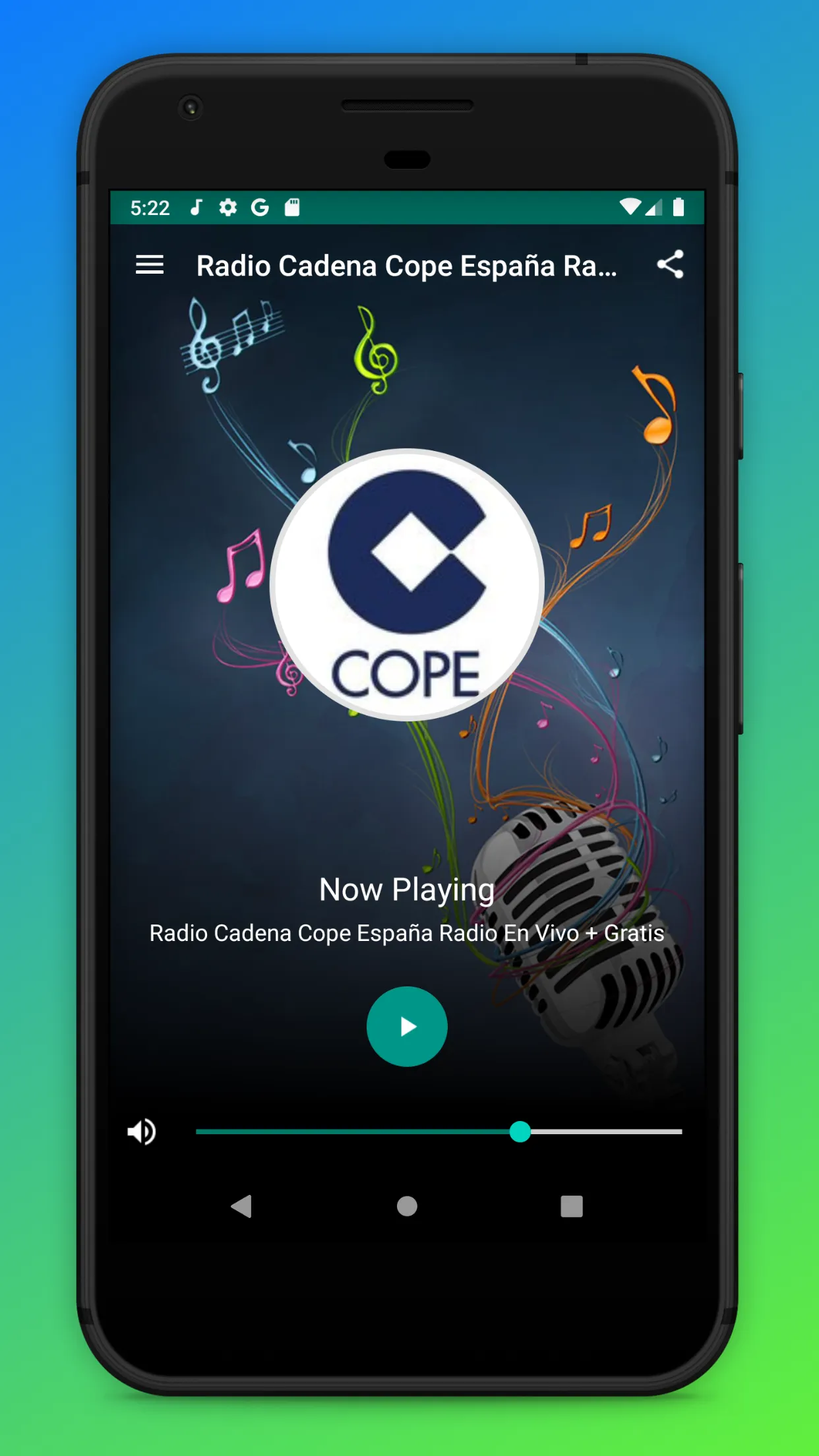 Radio Cadena Cope FM España | Indus Appstore | Screenshot