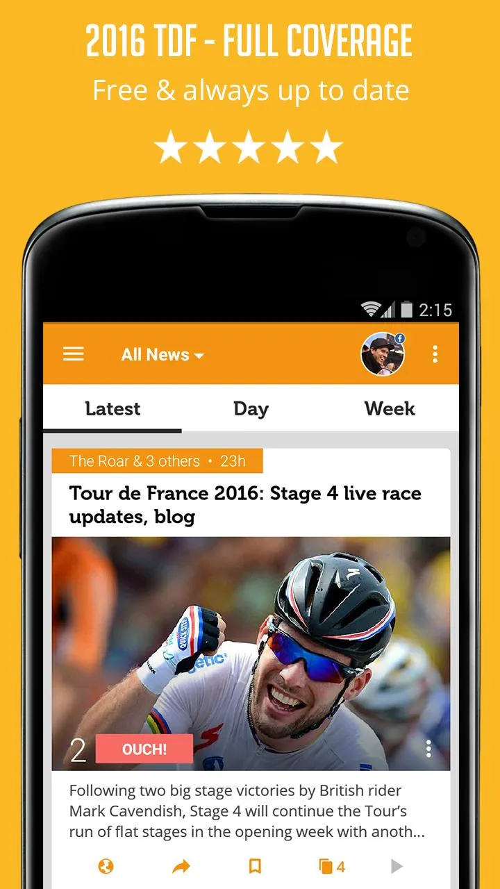 Unofficial TDF News | Indus Appstore | Screenshot