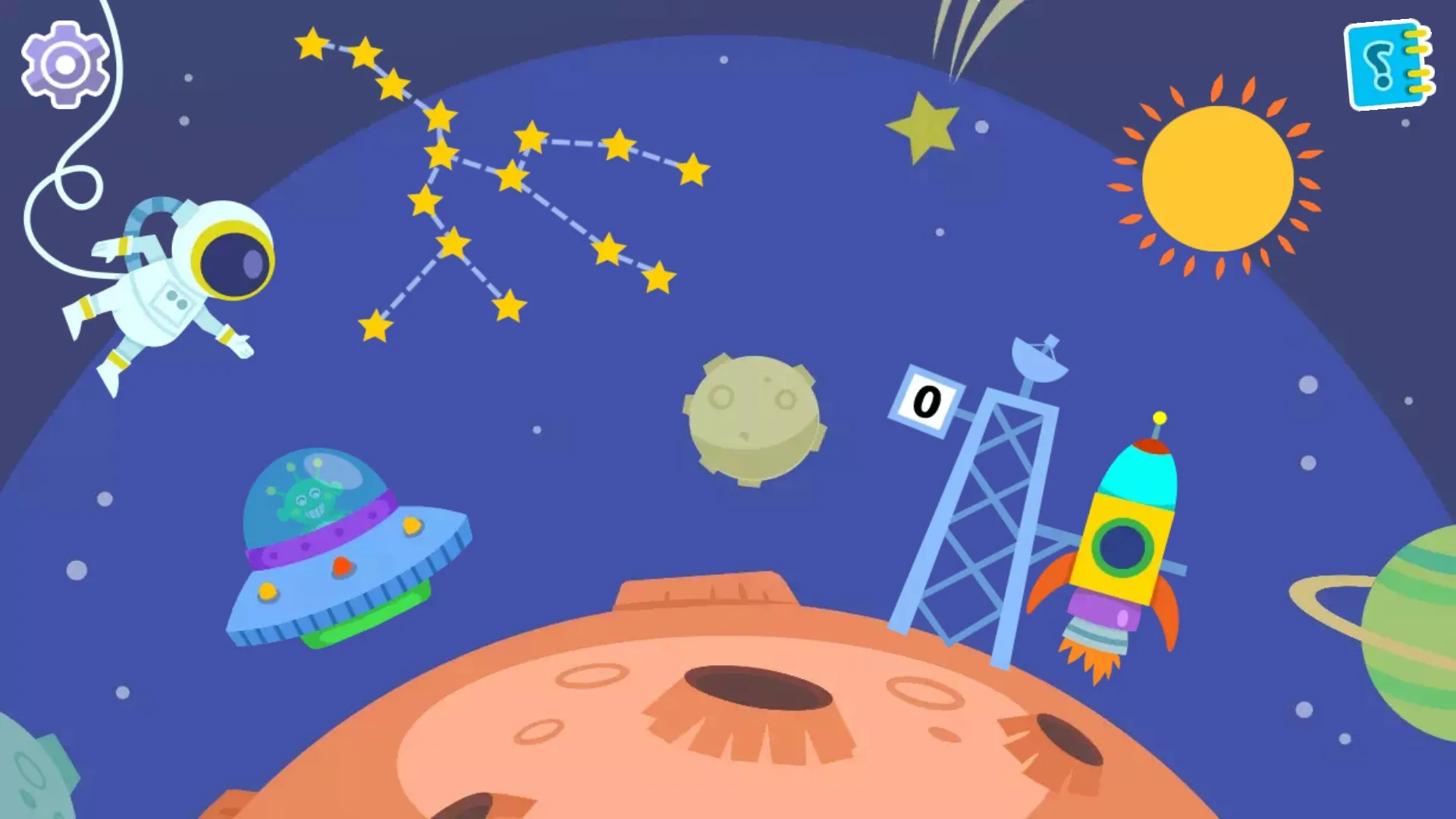 Kiddos in Space - Kids Games | Indus Appstore | Screenshot