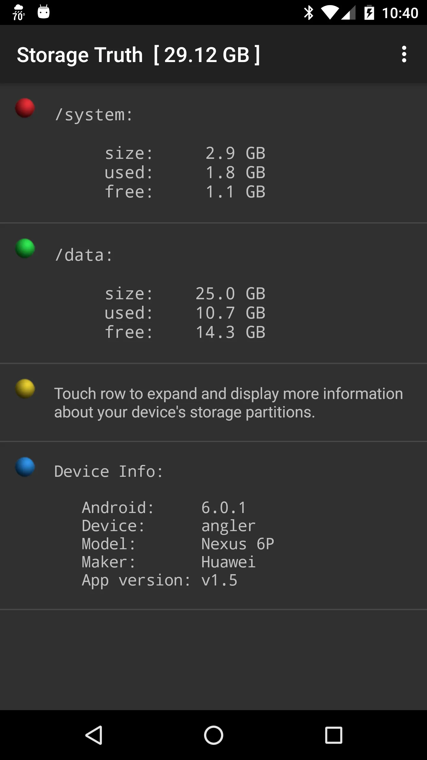 Storage Truth | Indus Appstore | Screenshot