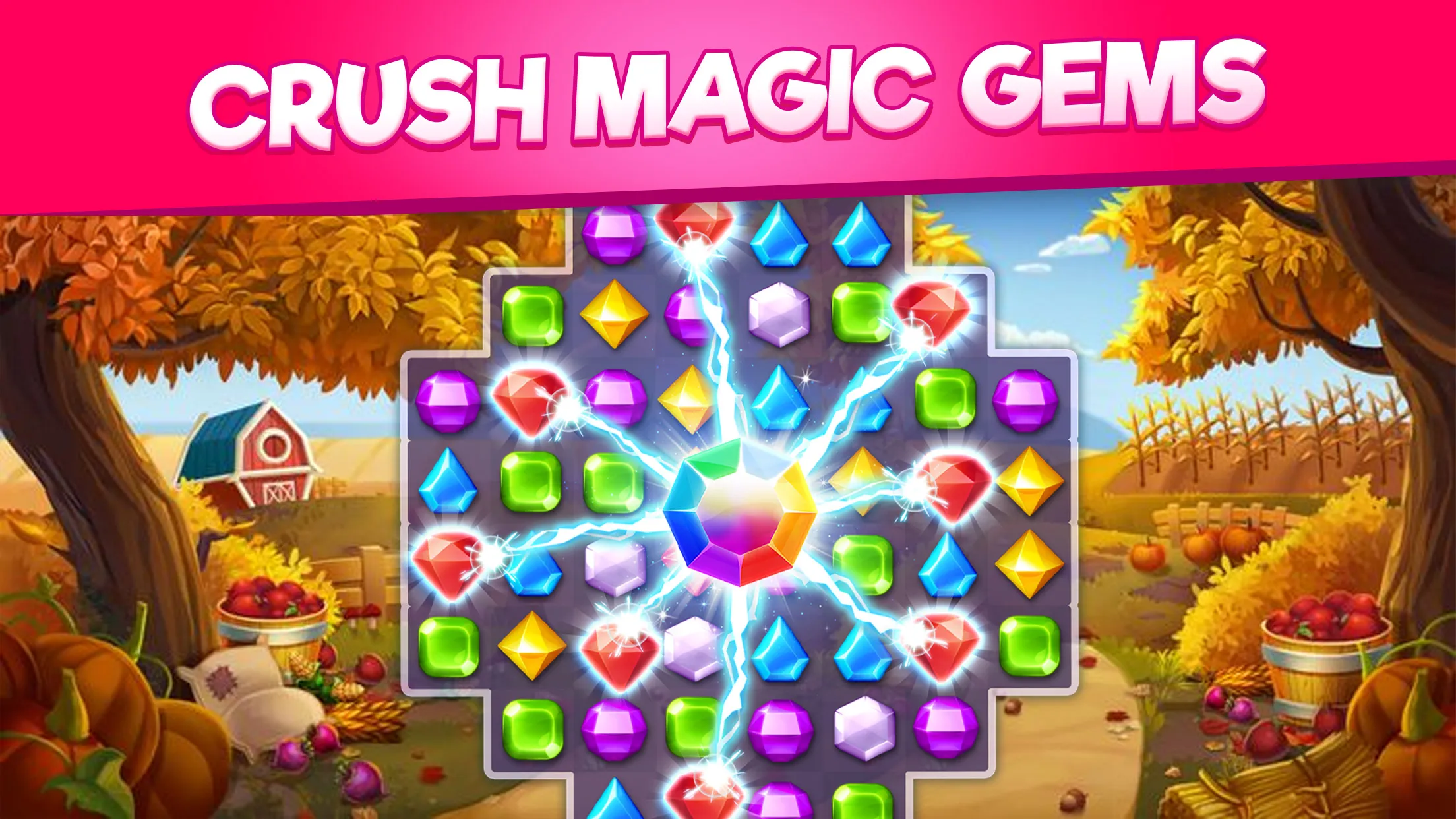 Bling Crush:Match 3 Jewel Game | Indus Appstore | Screenshot