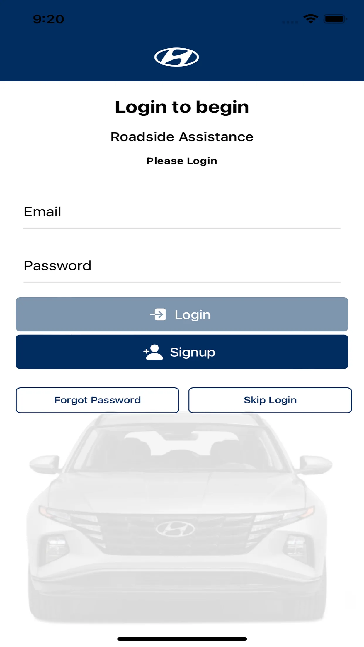 Hyundai Roadside Assistance | Indus Appstore | Screenshot