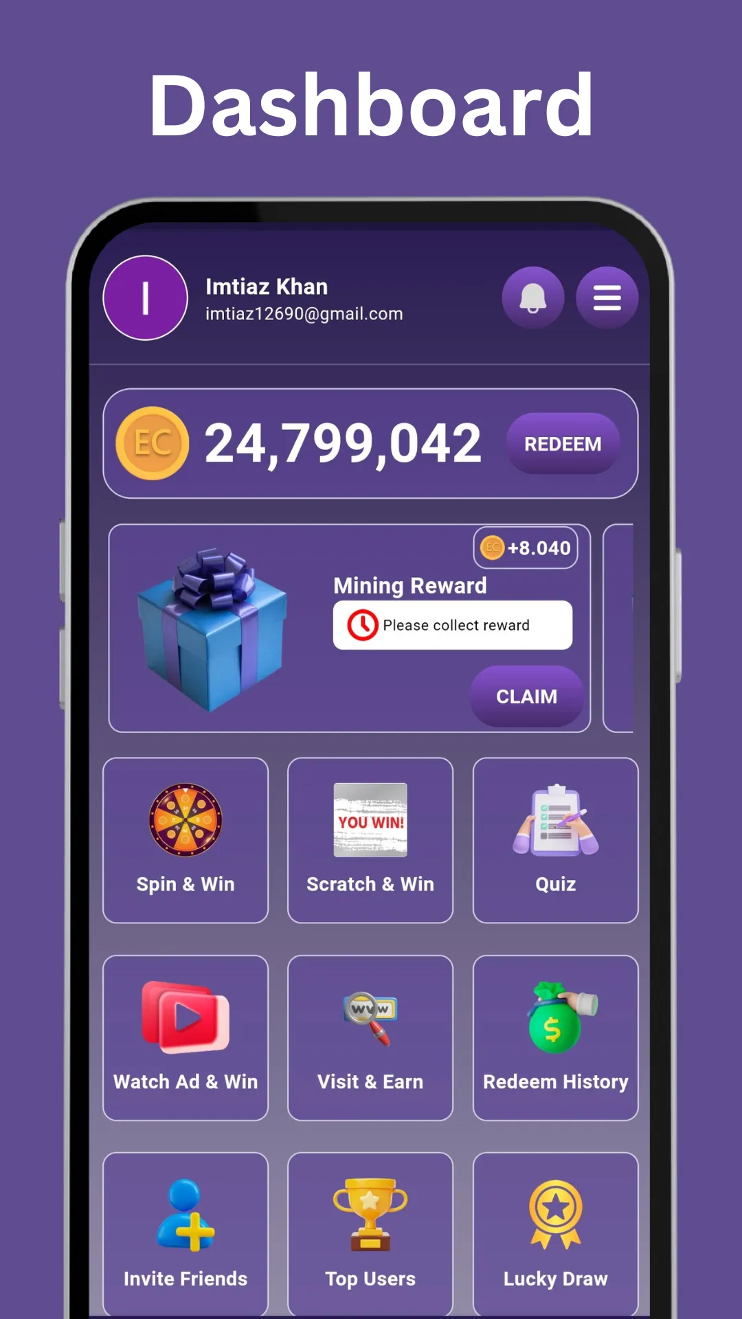 Earn UC-Win UC-Get UC | Indus Appstore | Screenshot