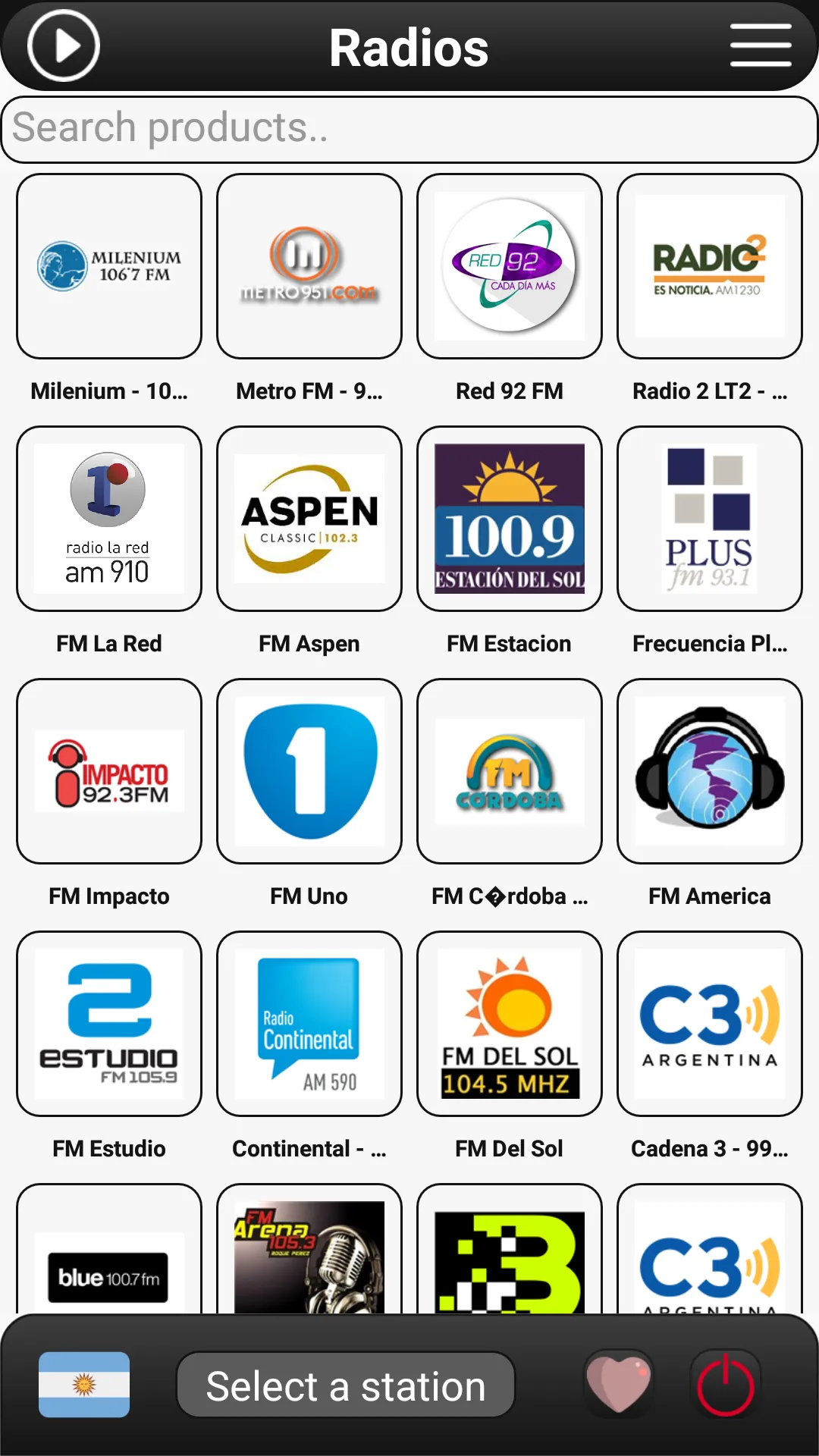 Argentina Radio FM | Indus Appstore | Screenshot