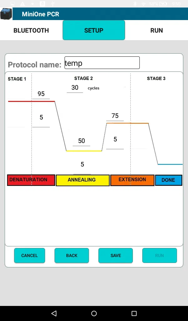 MiniOne PCR for Android | Indus Appstore | Screenshot