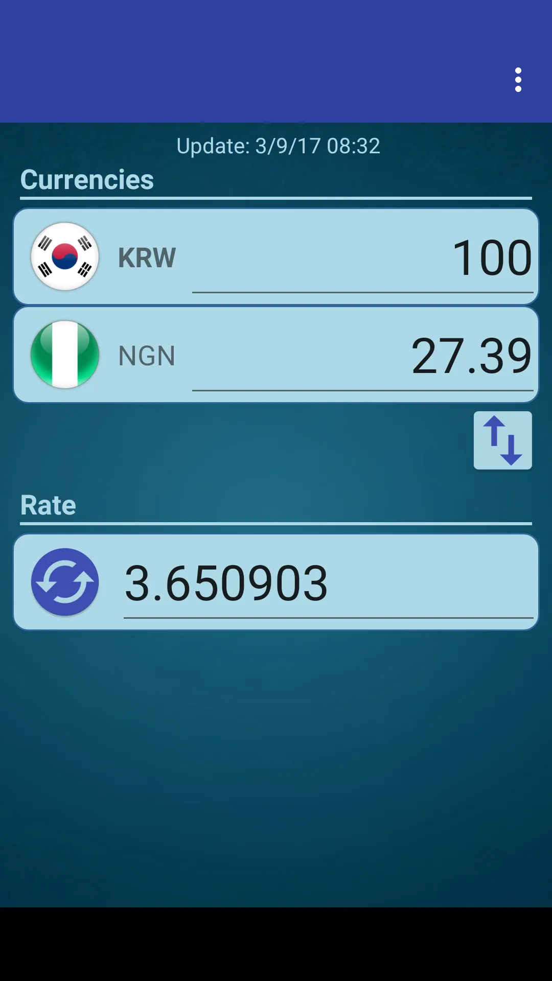 S Korea Won x Nigerian Naira | Indus Appstore | Screenshot