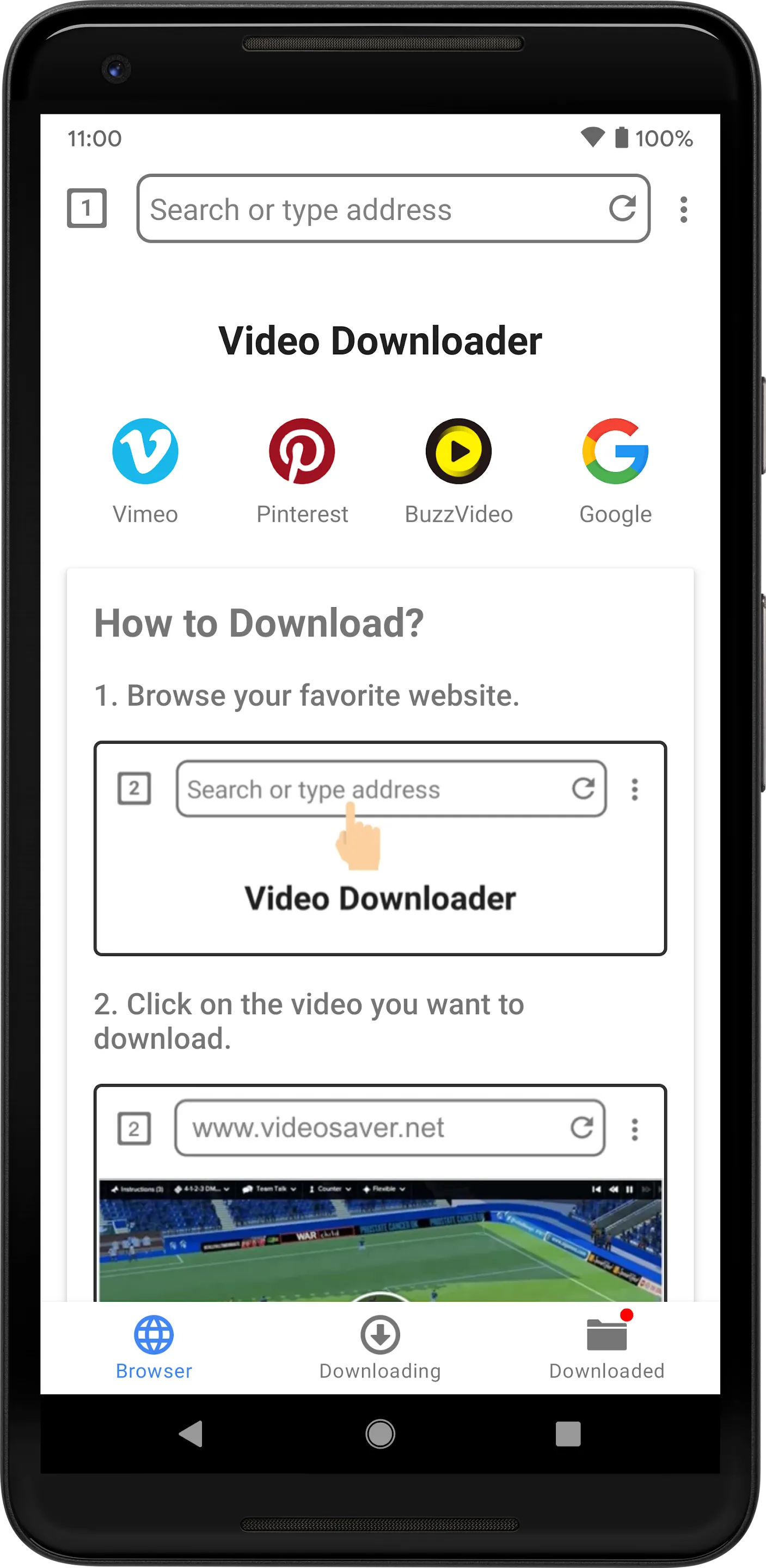 Video Downloader - Save Video | Indus Appstore | Screenshot