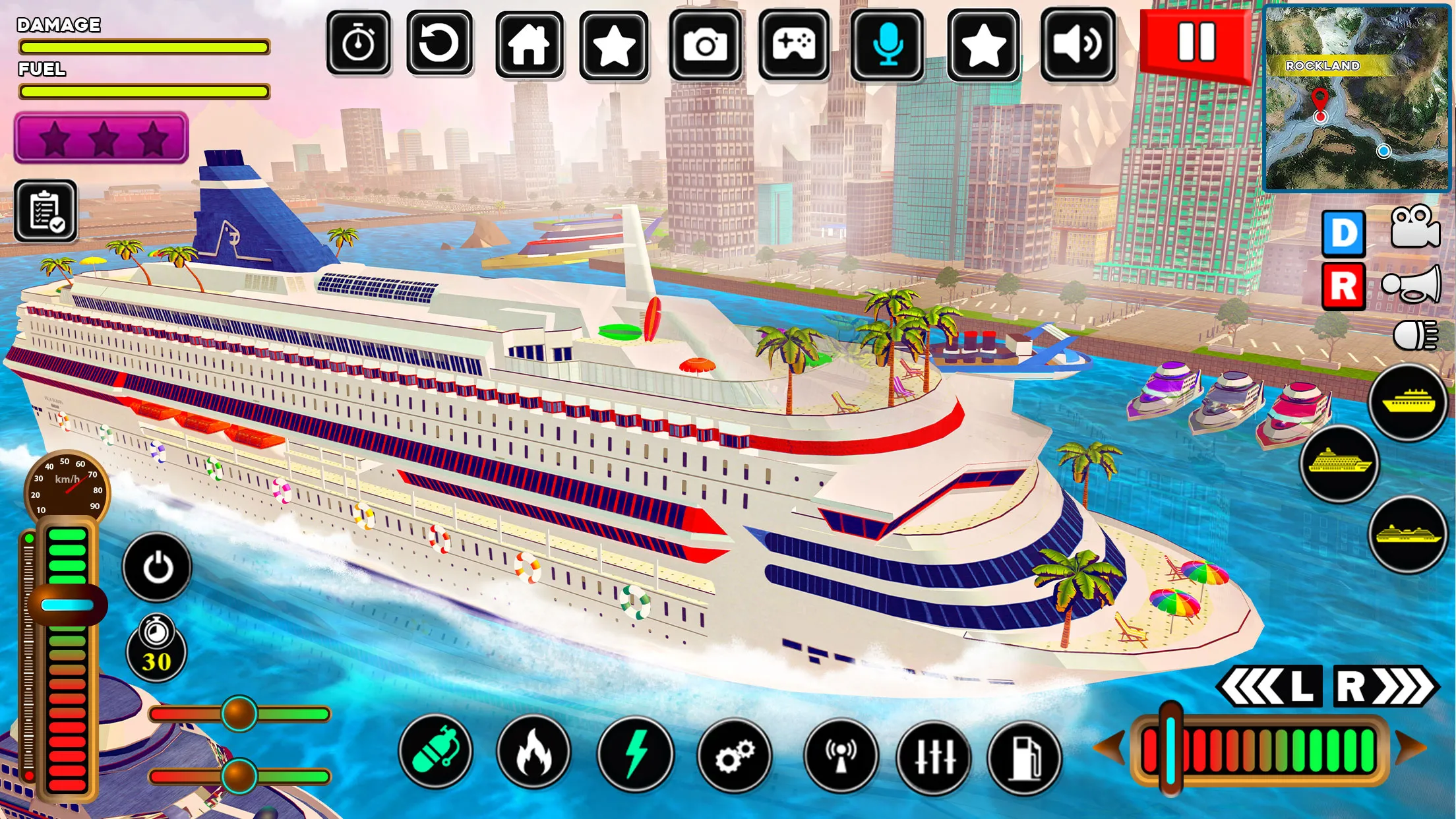 Cruise Ship Driving Games | Indus Appstore | Screenshot