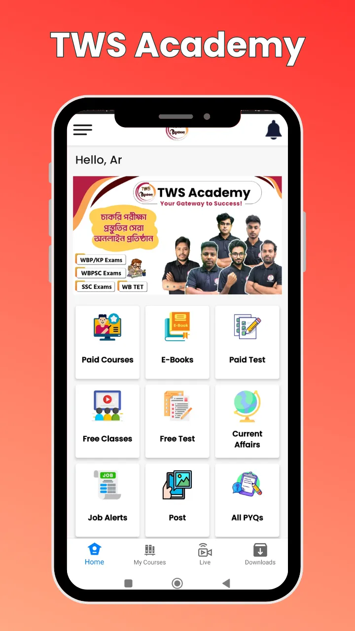 TWS Academy | Indus Appstore | Screenshot