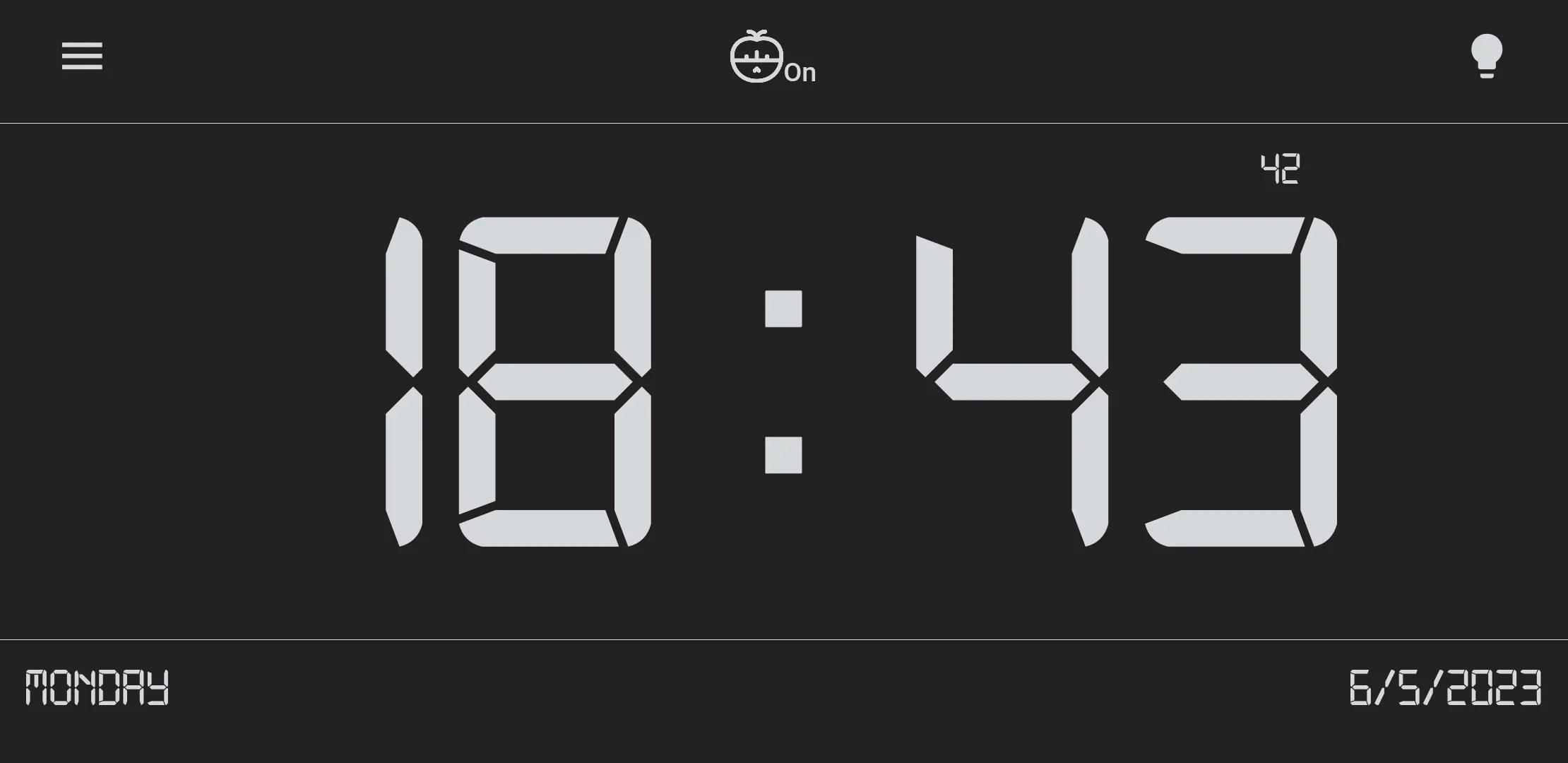 Digital Clock | Indus Appstore | Screenshot