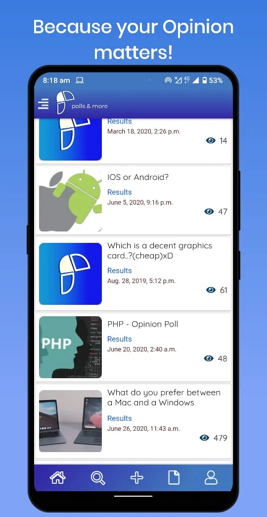 Pollin Polls | Indus Appstore | Screenshot