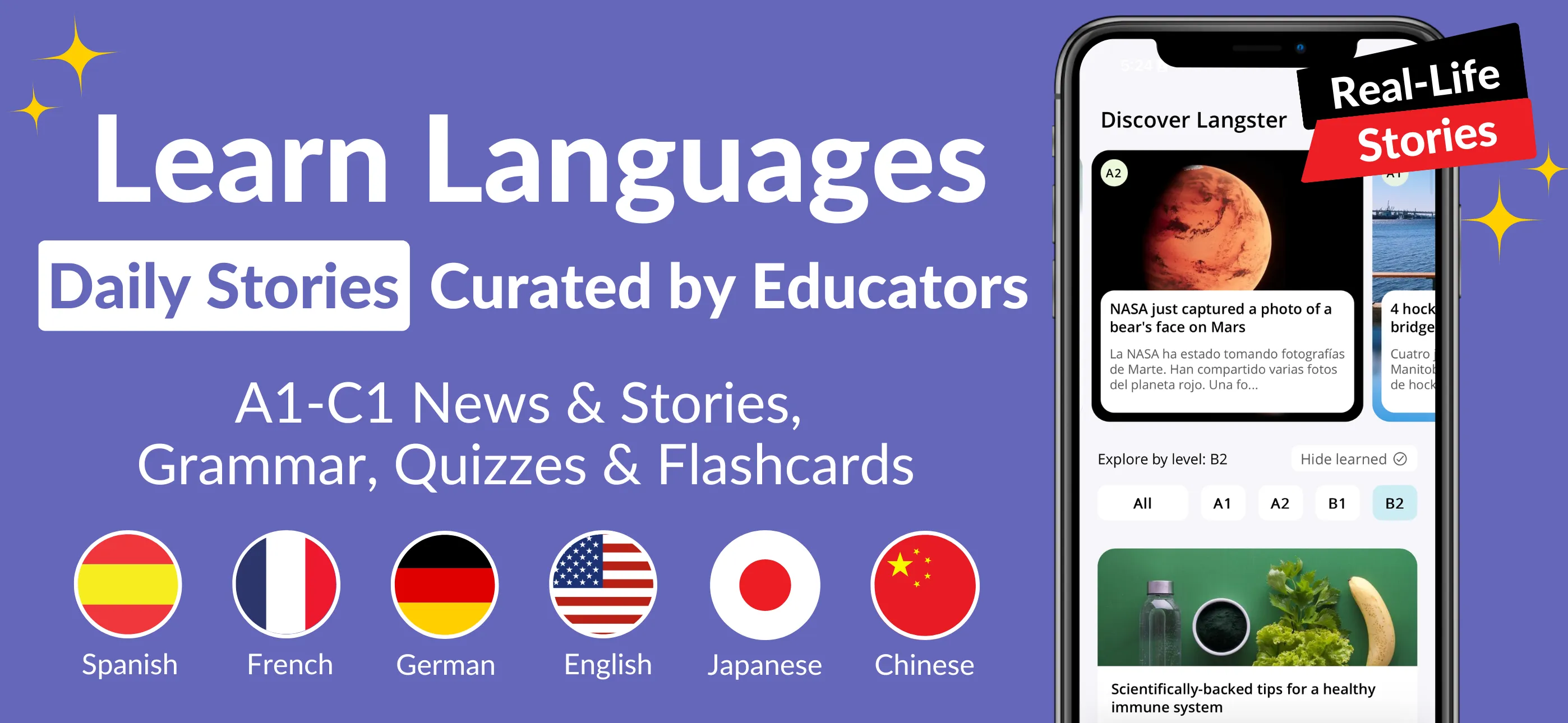 Langster: Language Learning | Indus Appstore | Screenshot