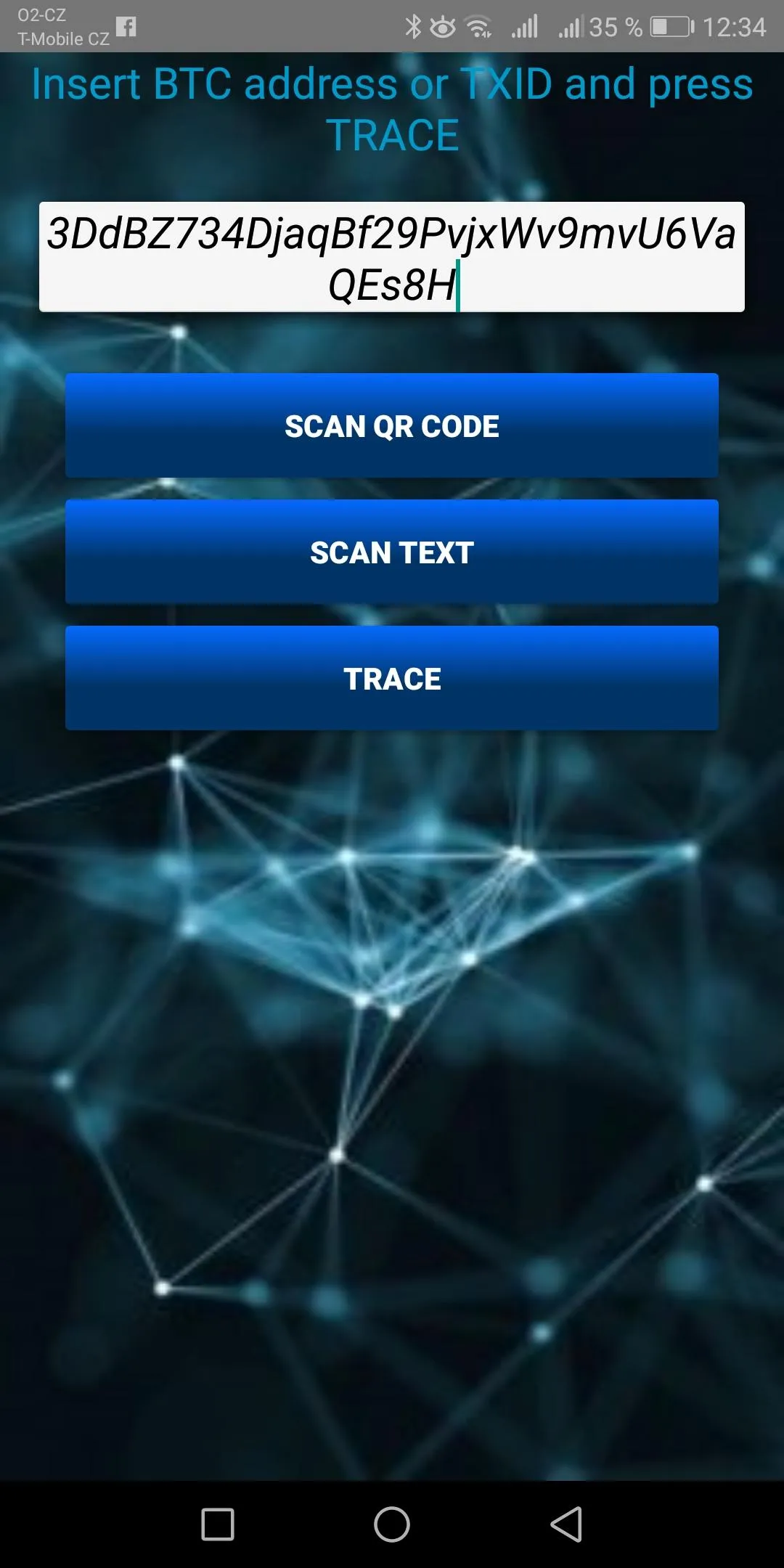 Bitcoin tracer | Indus Appstore | Screenshot