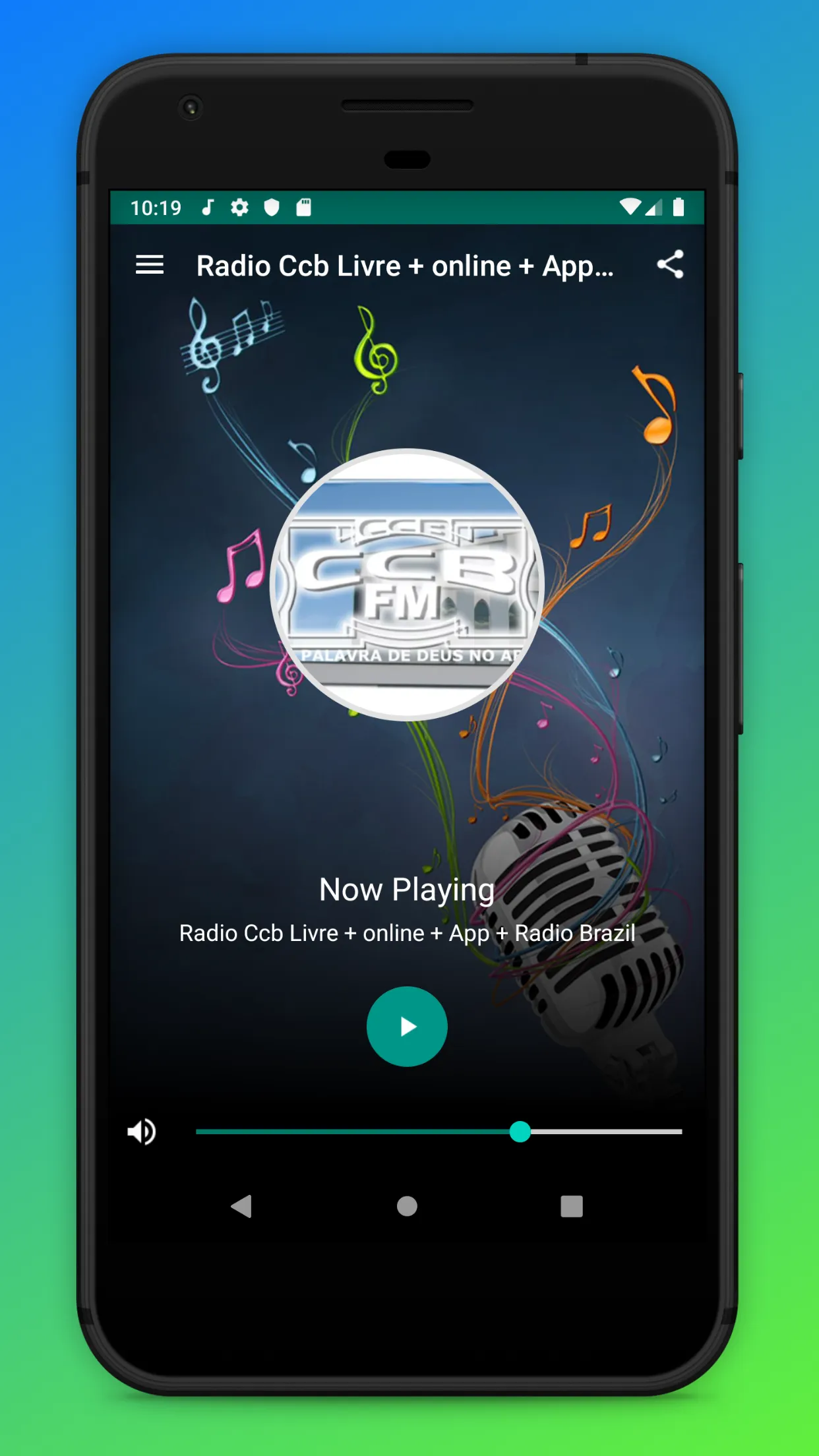 Rádio CCB Ao Vivo Brasil App | Indus Appstore | Screenshot