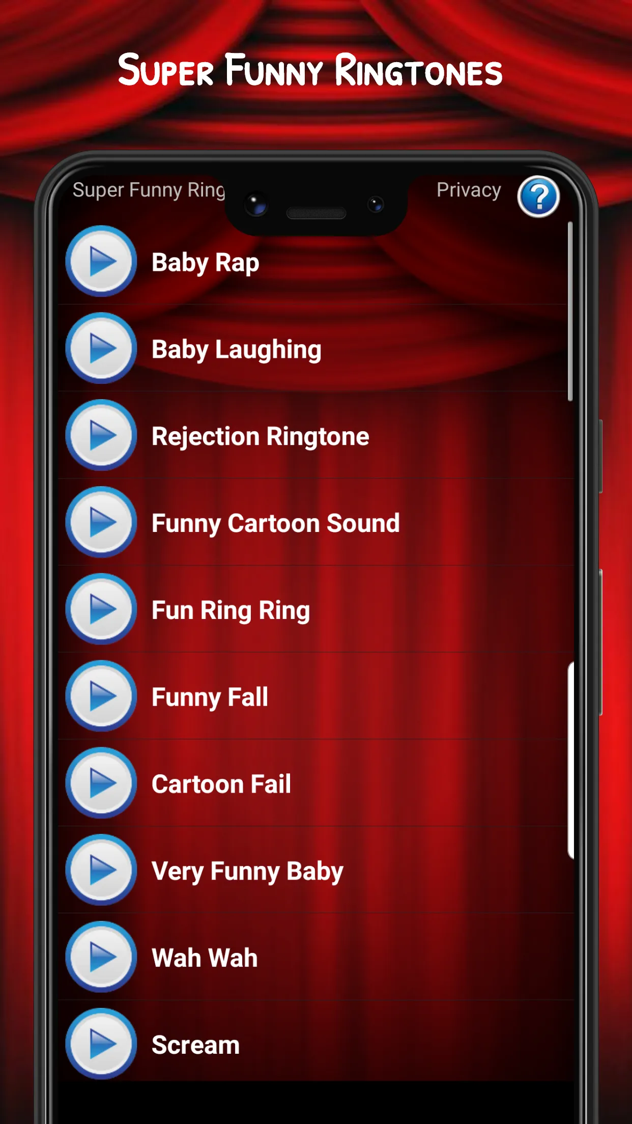 Super Funny Ringtones | Indus Appstore | Screenshot