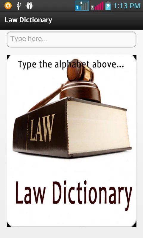 Law Dictionary | Indus Appstore | Screenshot