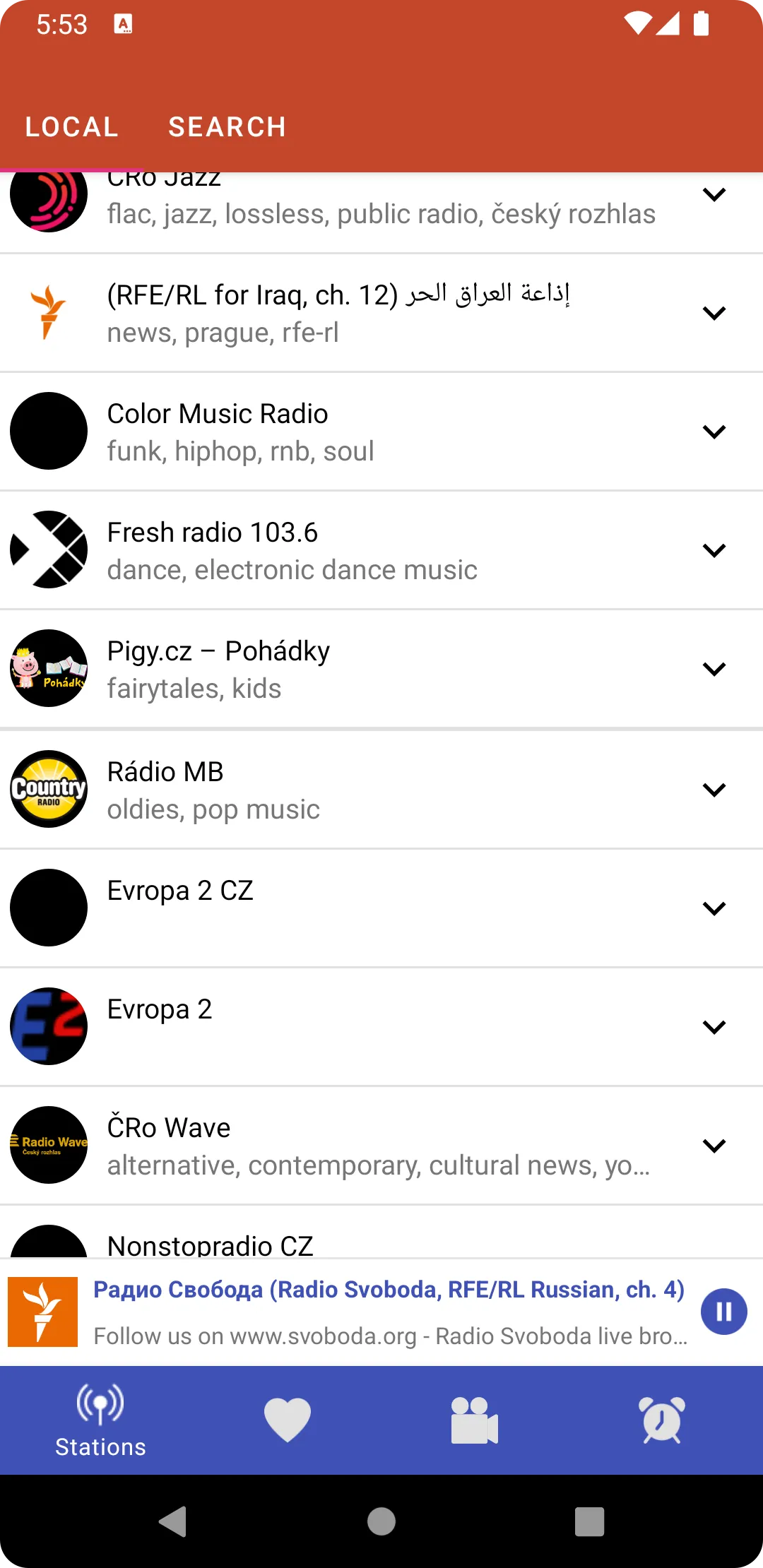 Radio Czech : Online FM Music | Indus Appstore | Screenshot