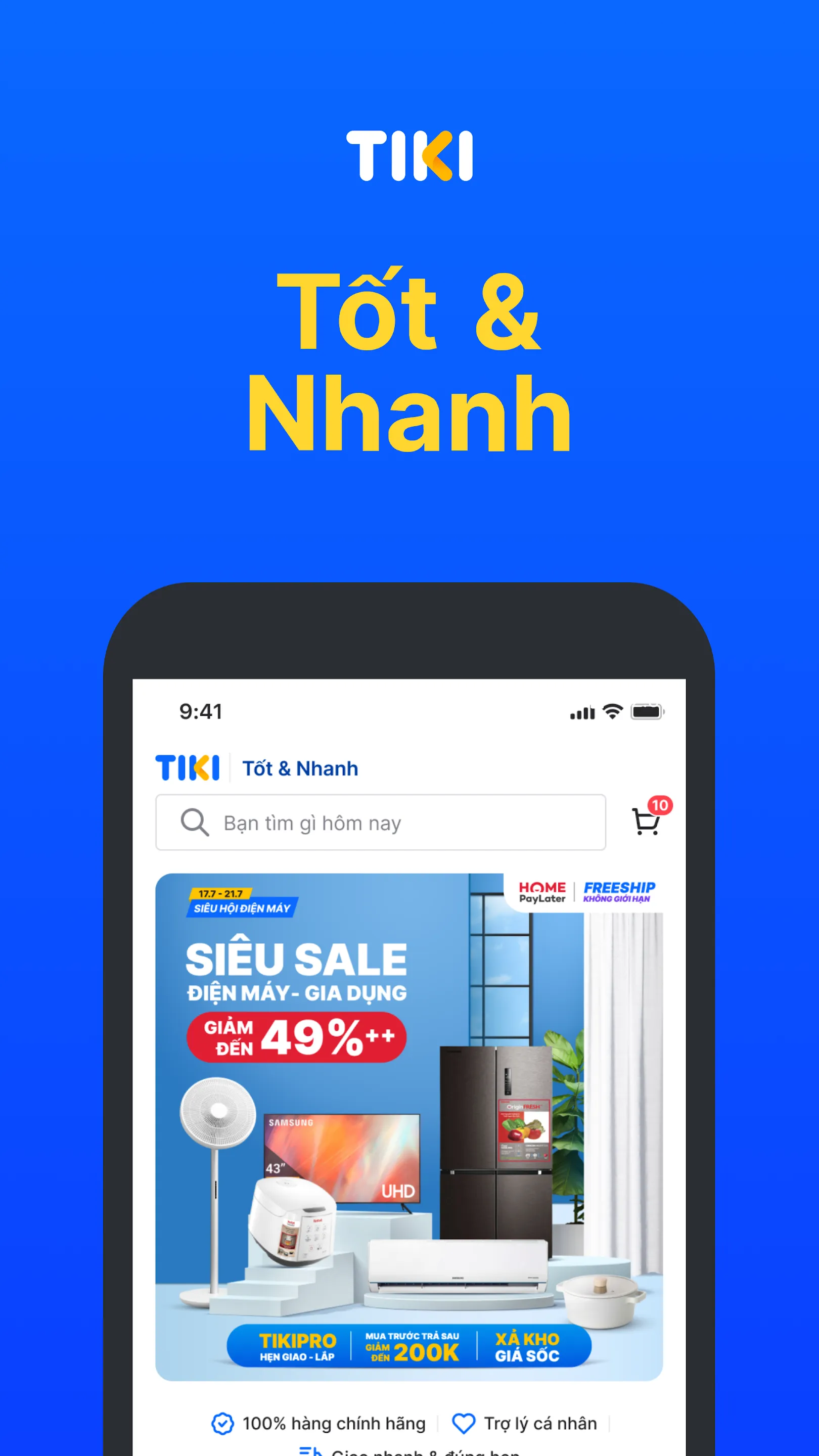 Tiki - Tốt & Nhanh | Indus Appstore | Screenshot