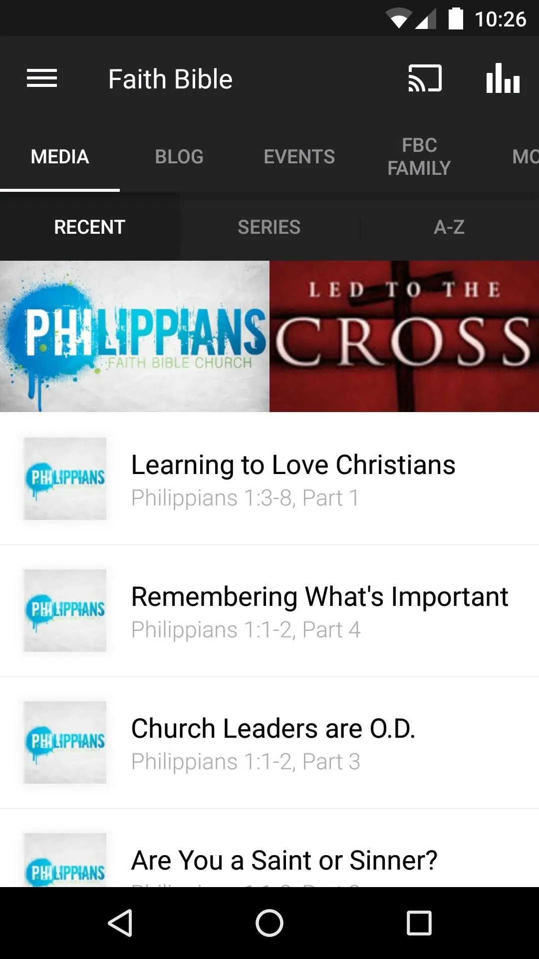 Faith Bible Church App | Indus Appstore | Screenshot