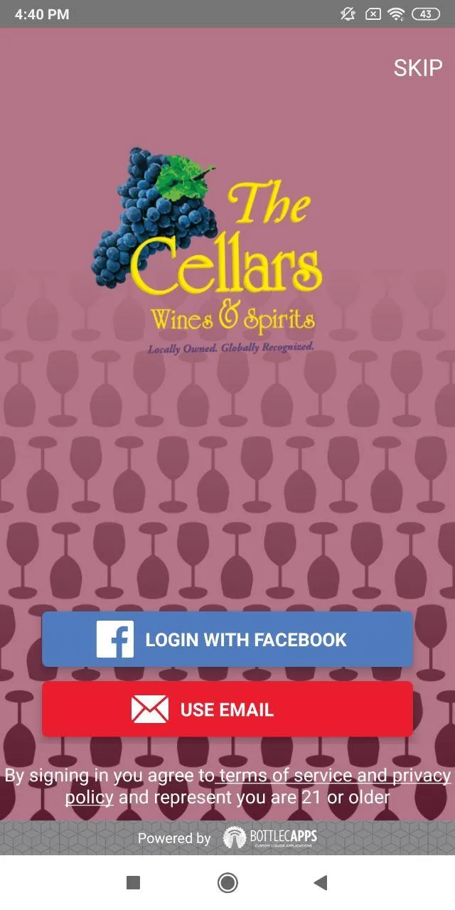 The Cellars Wine & Spirits | Indus Appstore | Screenshot