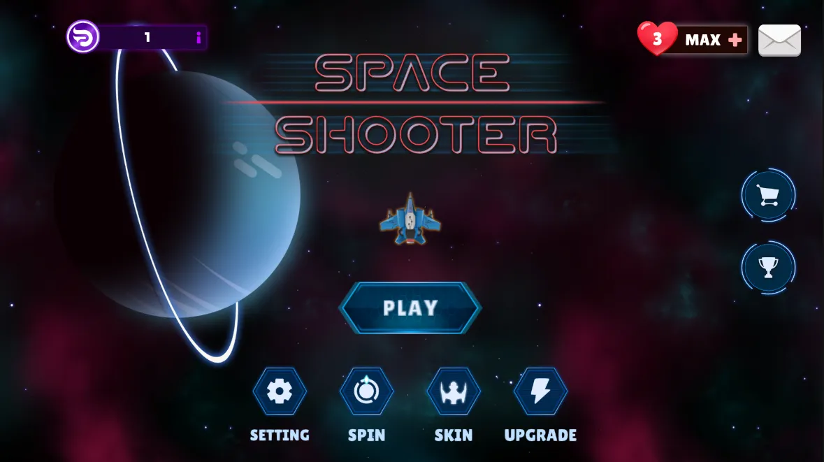 Space Shooter | Indus Appstore | Screenshot