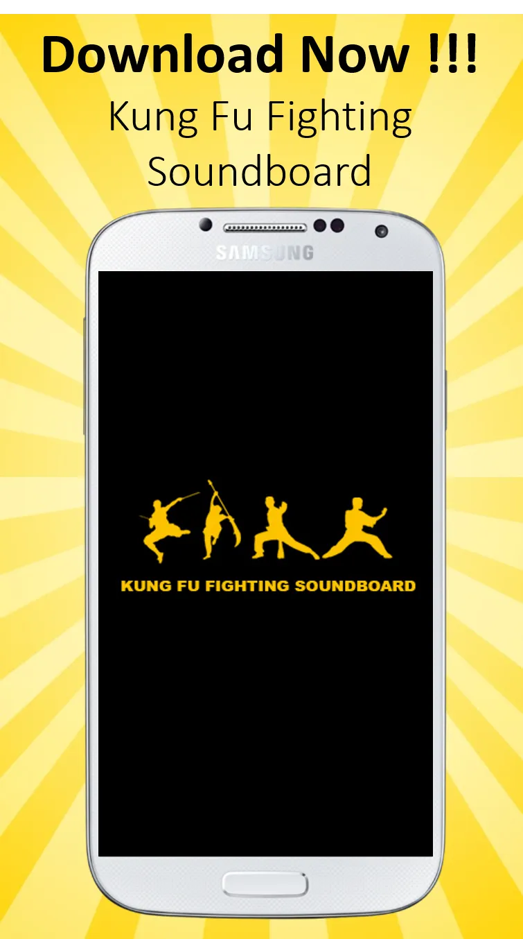 Kung Fu Fighting Soundboard | Indus Appstore | Screenshot