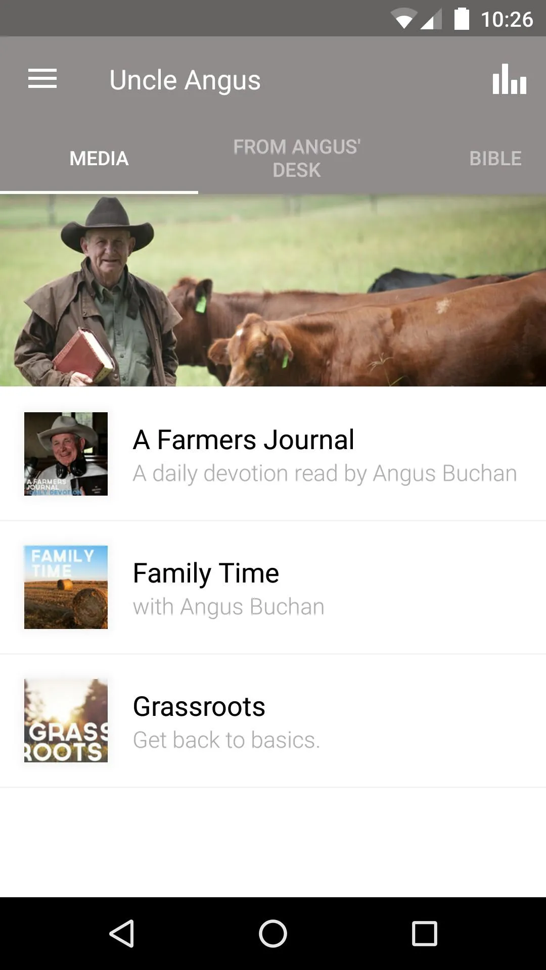 Angus Buchan | Indus Appstore | Screenshot