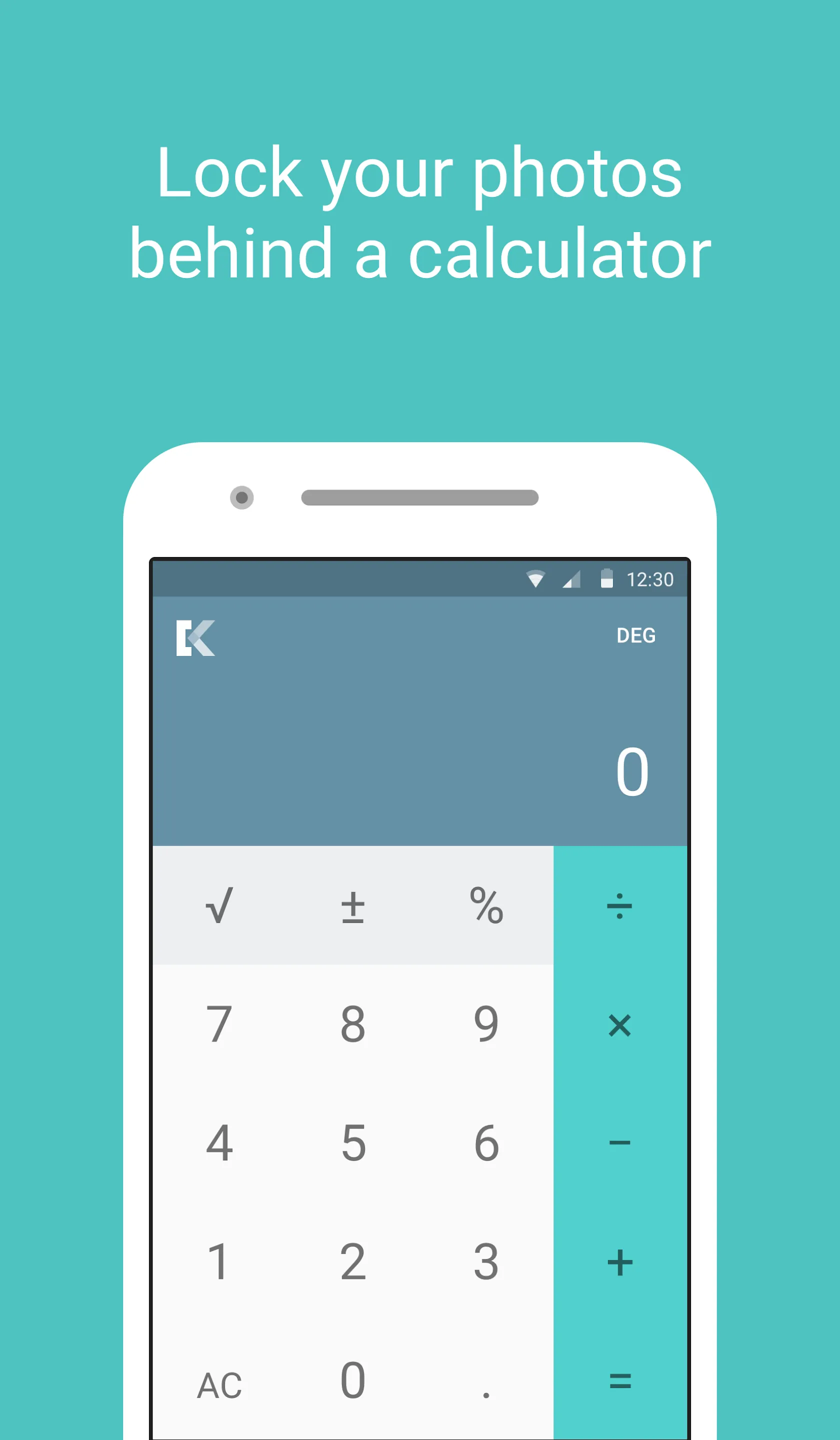 Calculator Photo Vault: Hide P | Indus Appstore | Screenshot