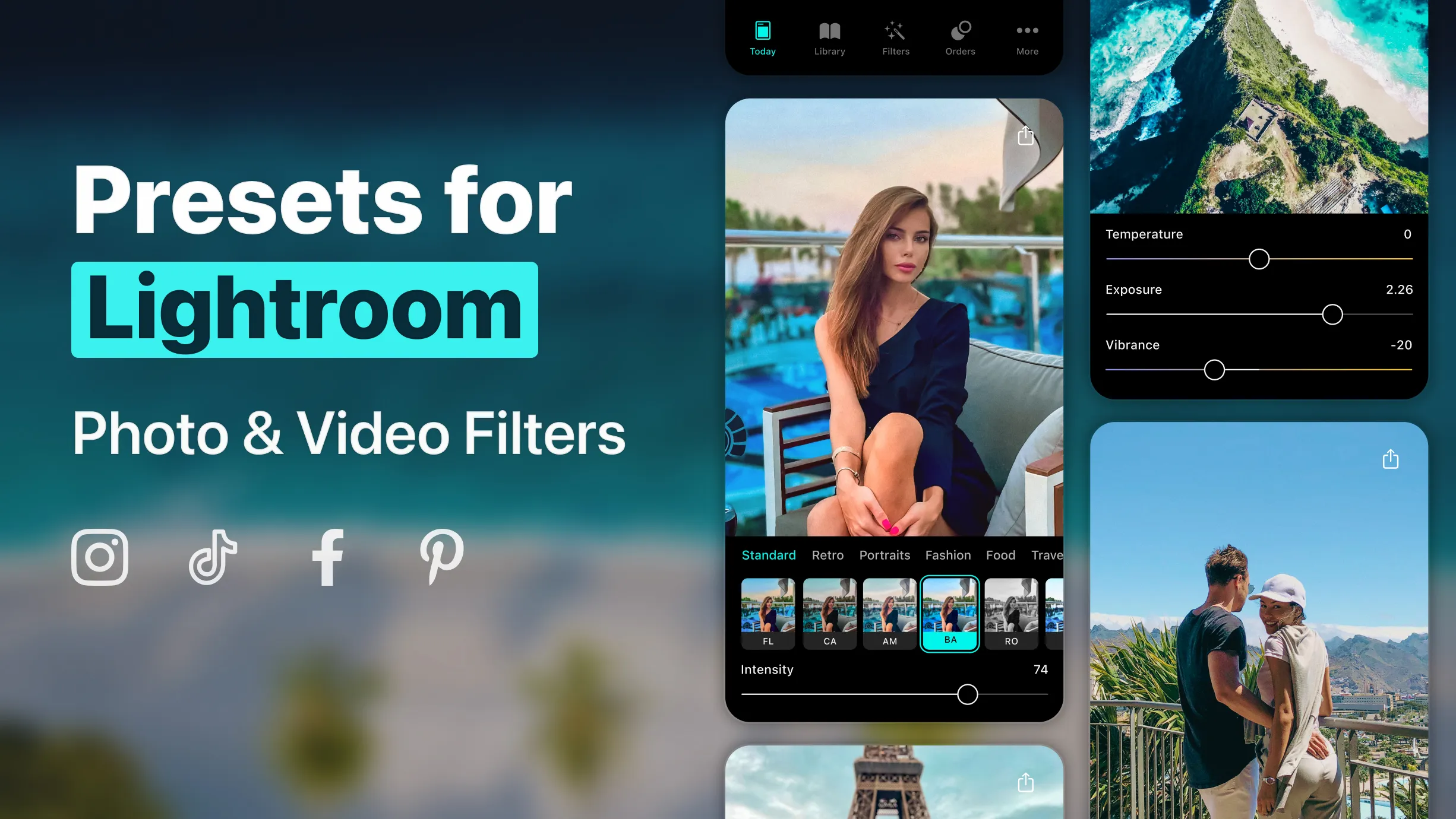 Presets for Lightroom - FLTR | Indus Appstore | Screenshot