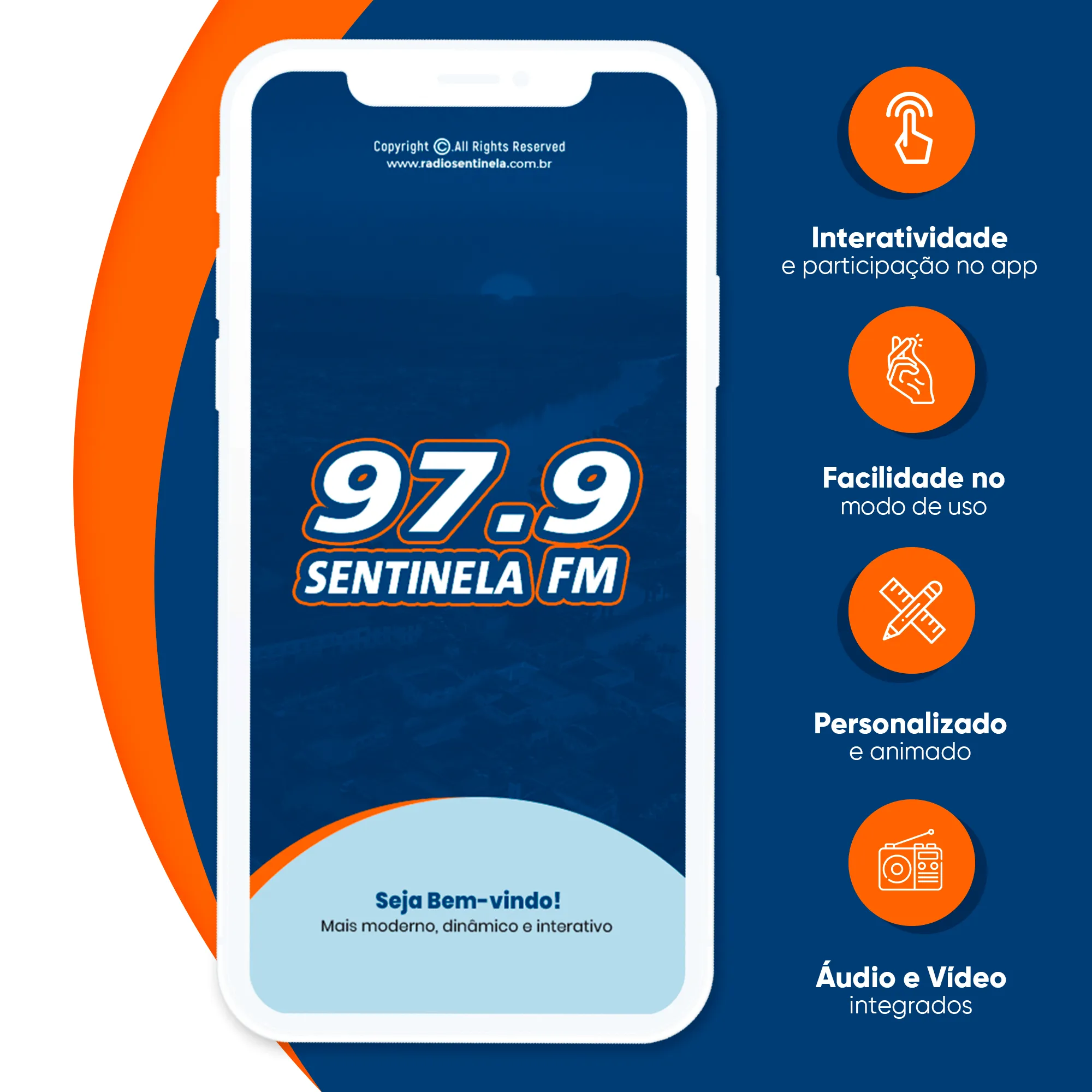 Sentinela do Vale 97.9 FM | Indus Appstore | Screenshot