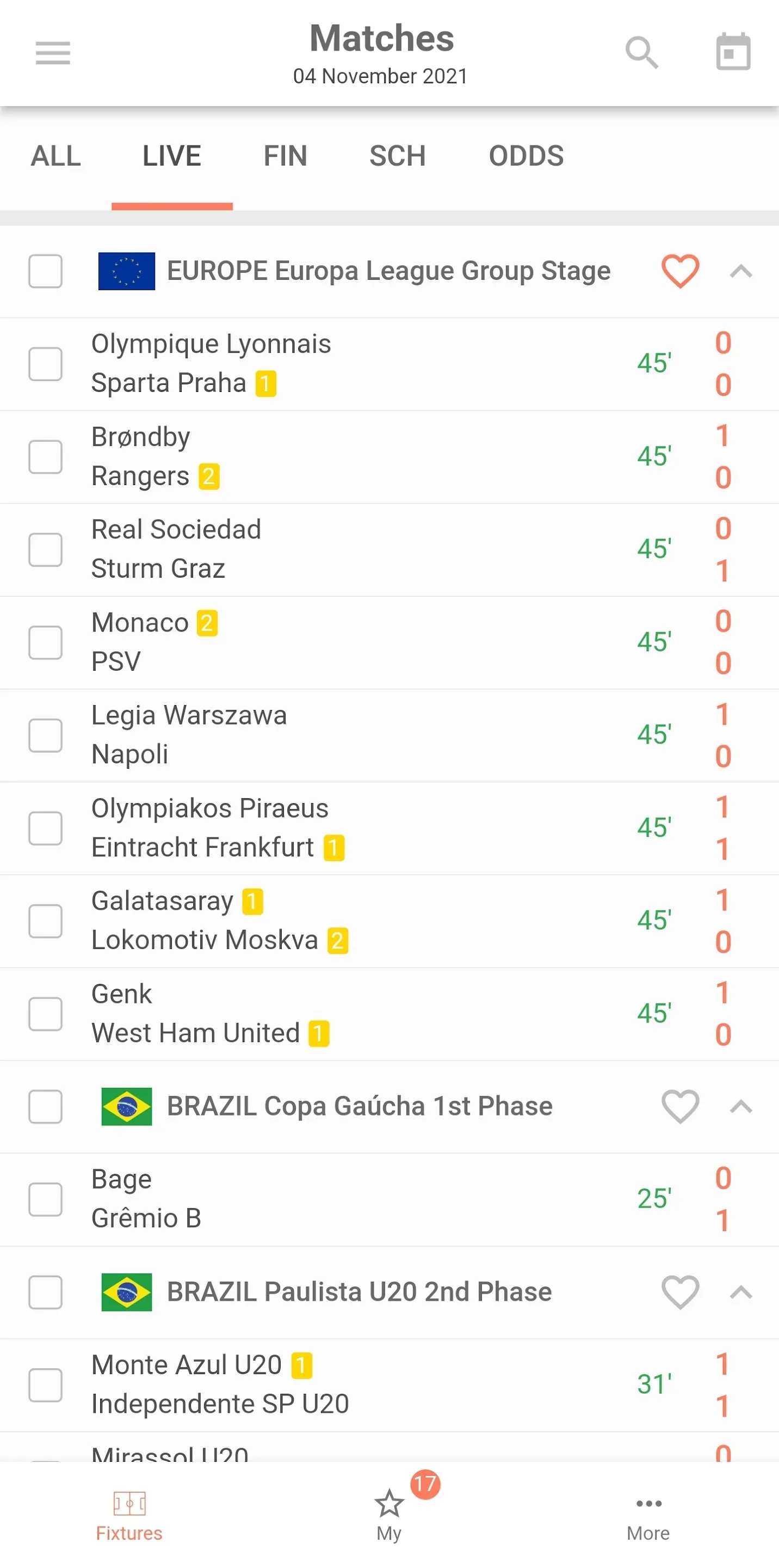 Penalty - Soccer Live Scores | Indus Appstore | Screenshot