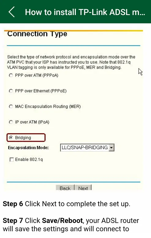 tp link modem router guide | Indus Appstore | Screenshot