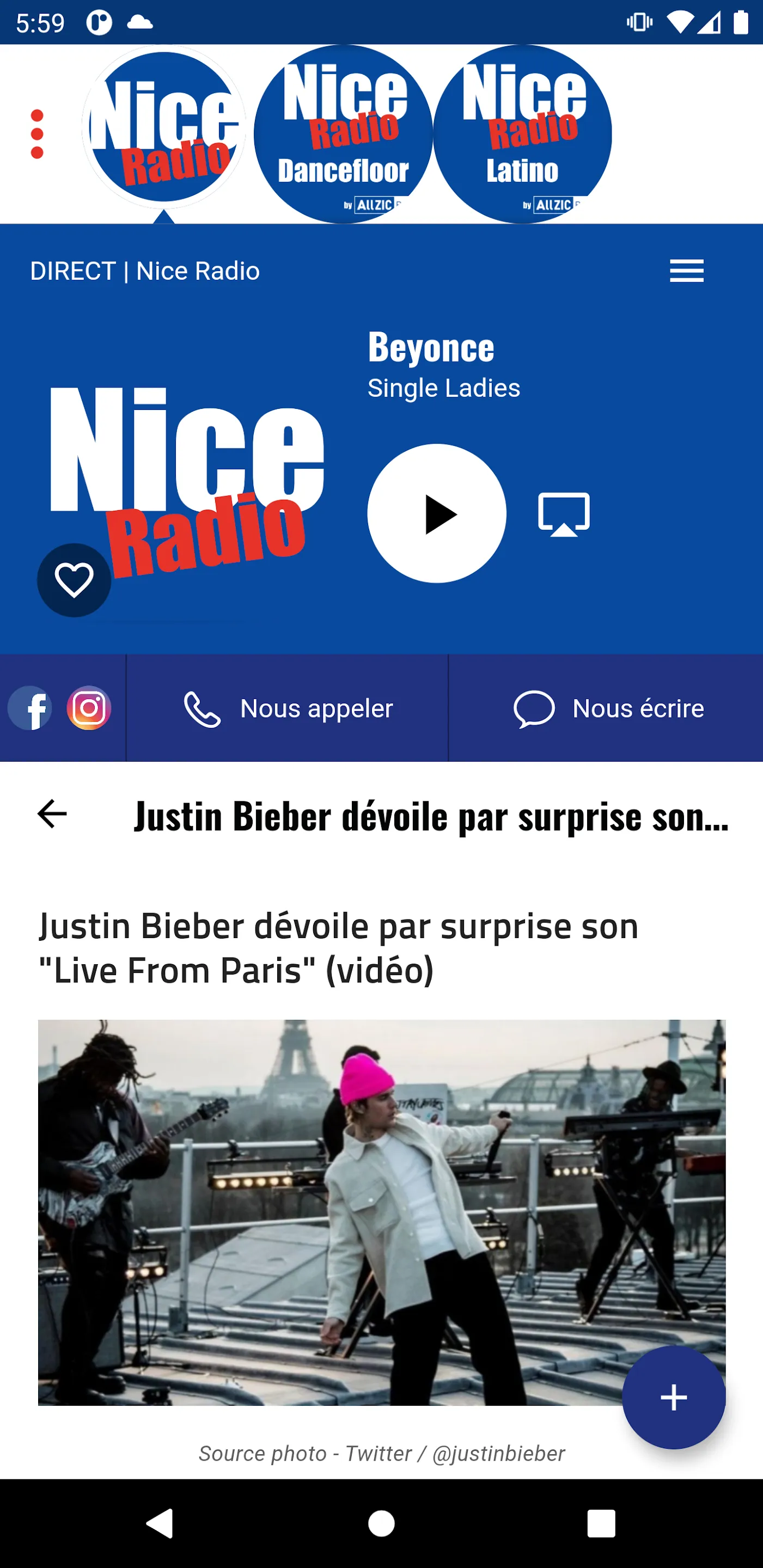 Nice Radio | Indus Appstore | Screenshot