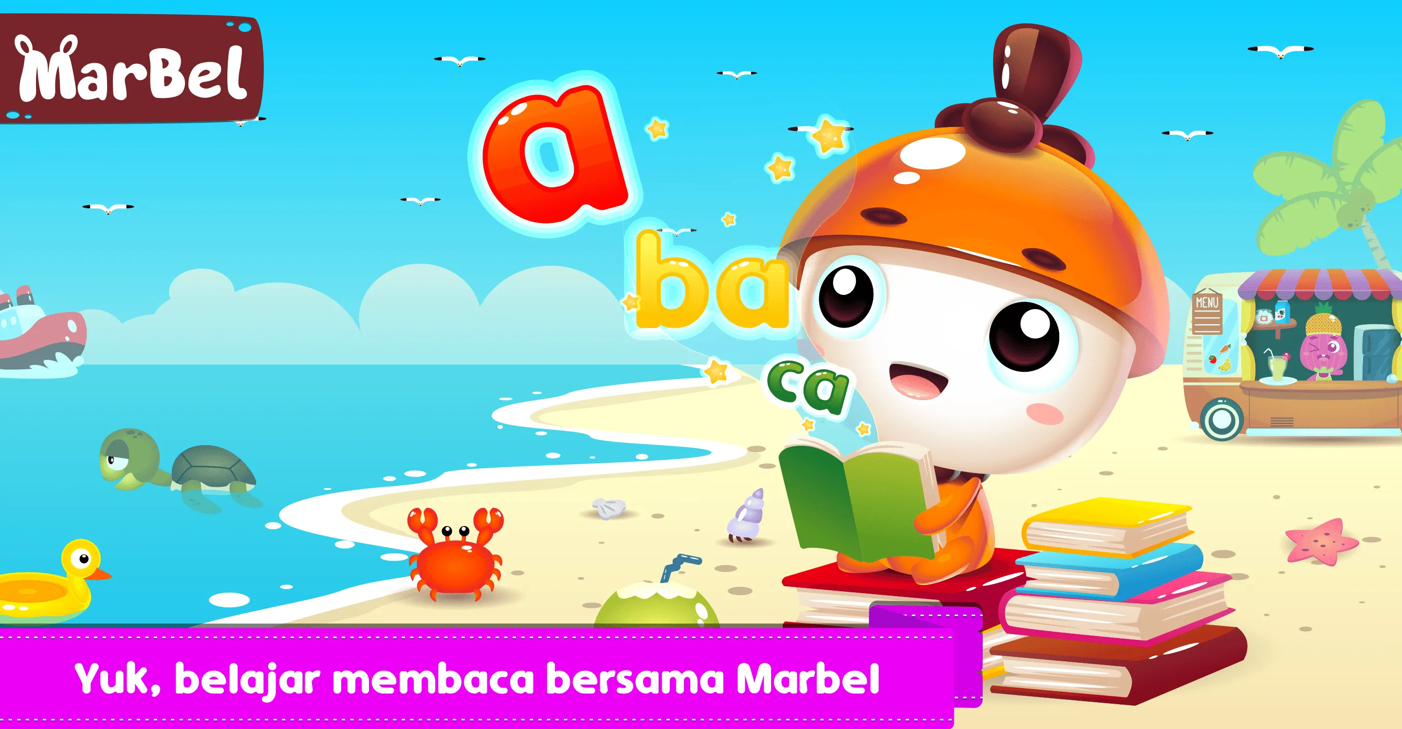 Belajar Membaca Bersama Marbel | Indus Appstore | Screenshot