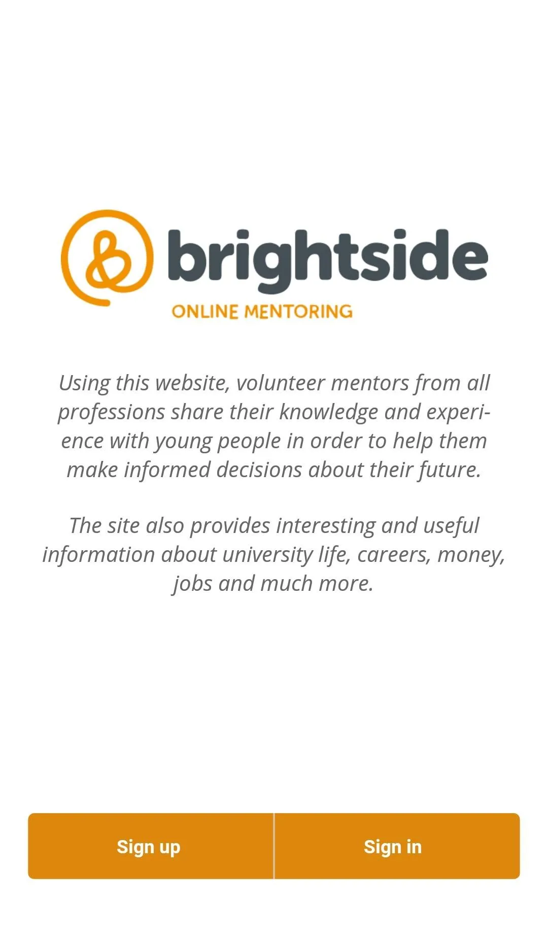 Brightside Mentoring | Indus Appstore | Screenshot