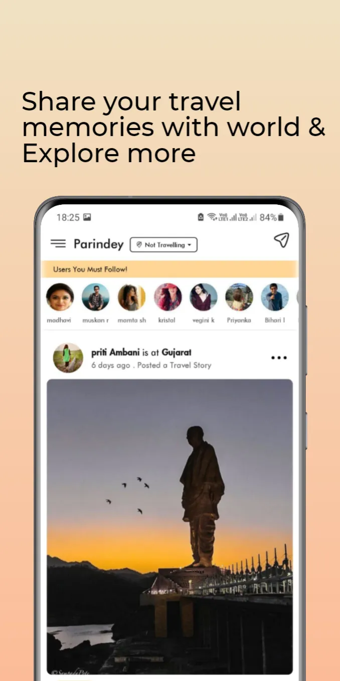 Parindey - Find Travel Partner | Indus Appstore | Screenshot