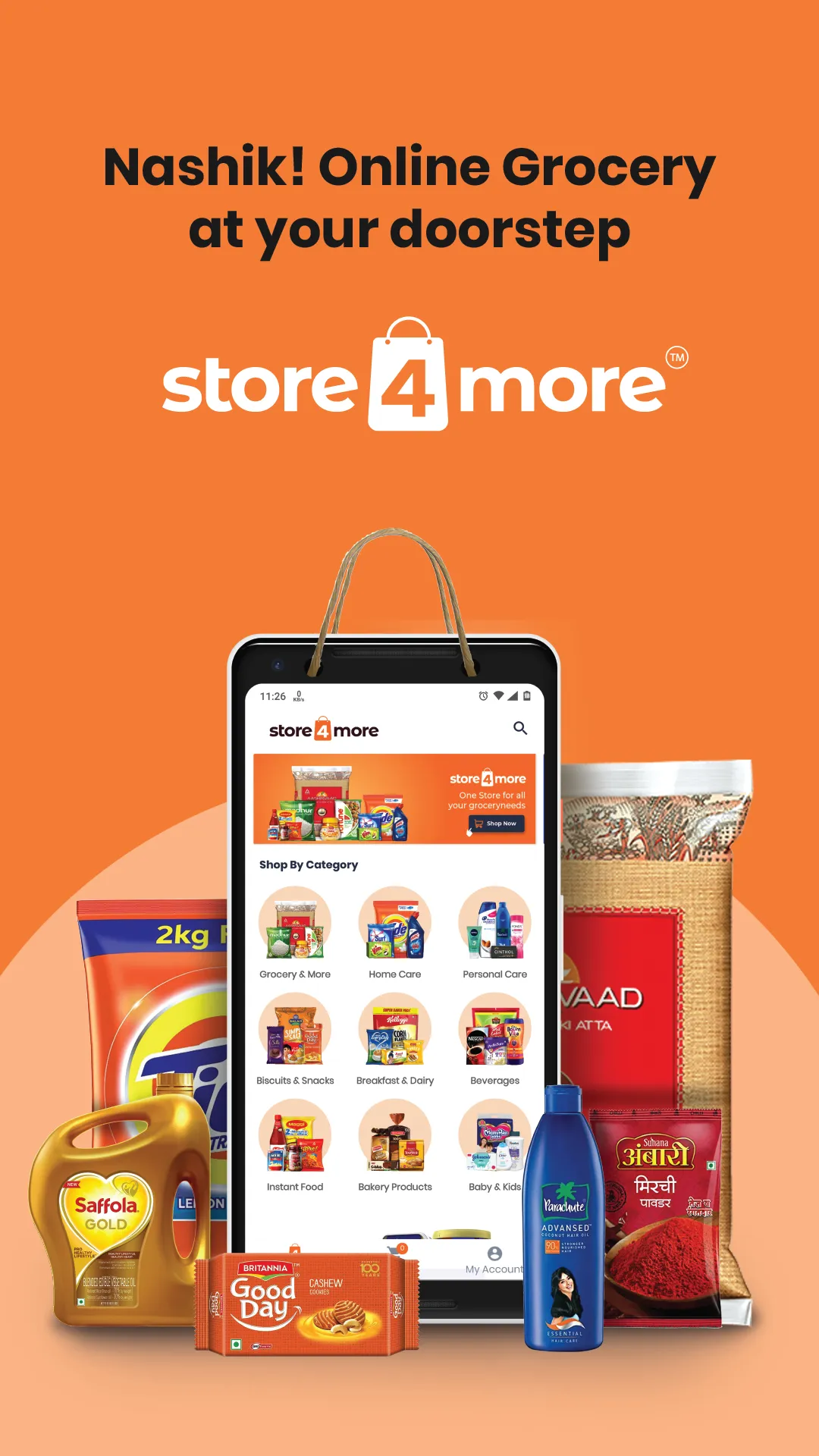 Store4More | Online Grocery De | Indus Appstore | Screenshot