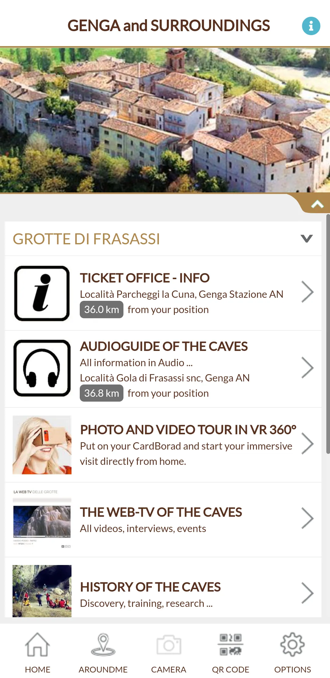 Frasassi Experiences | Indus Appstore | Screenshot