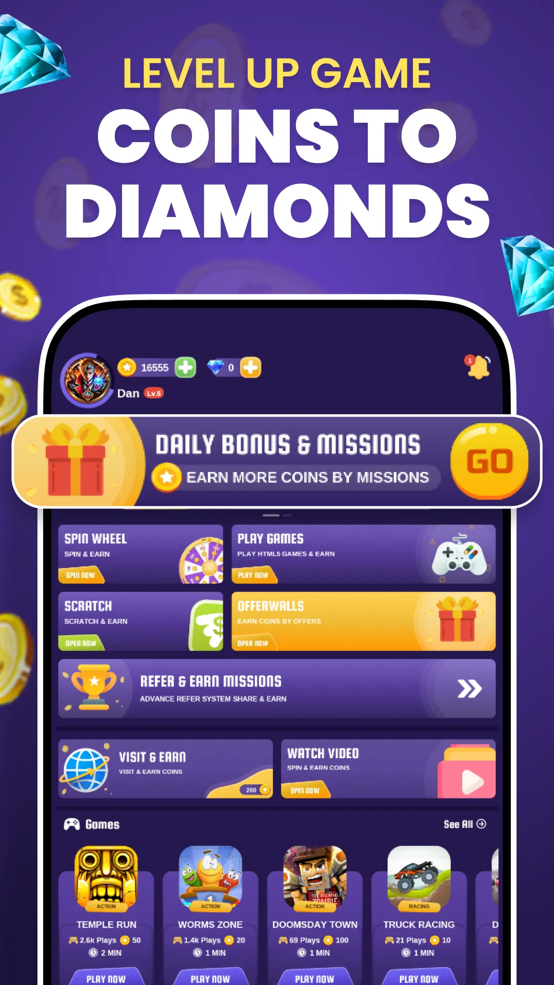 MOBA Diamonds Rewards | Indus Appstore | Screenshot