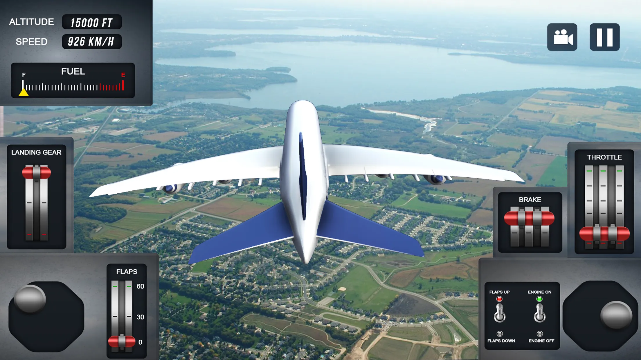 Airplane City Flight Simulator | Indus Appstore | Screenshot