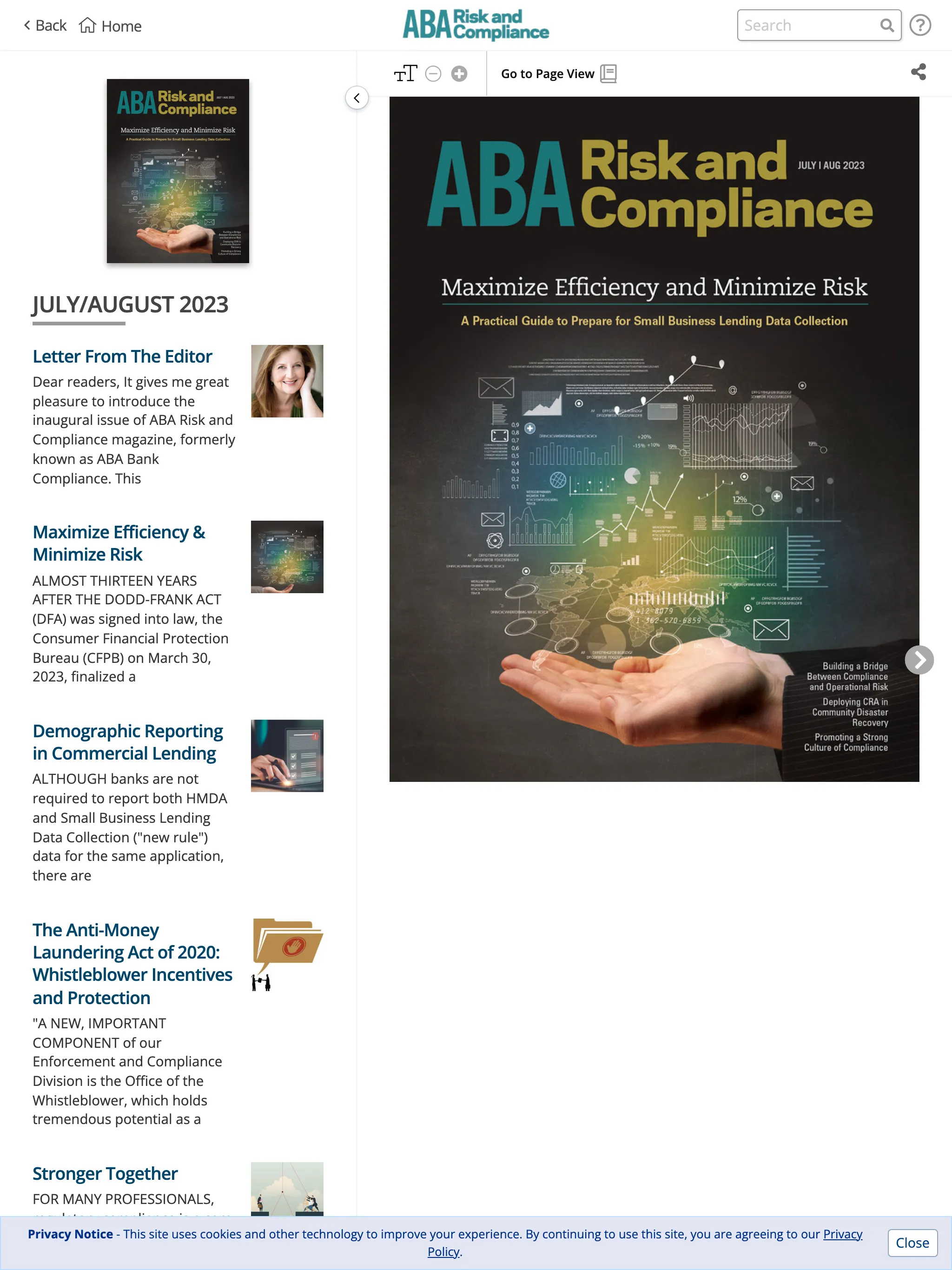 ABA Risk and Compliance | Indus Appstore | Screenshot