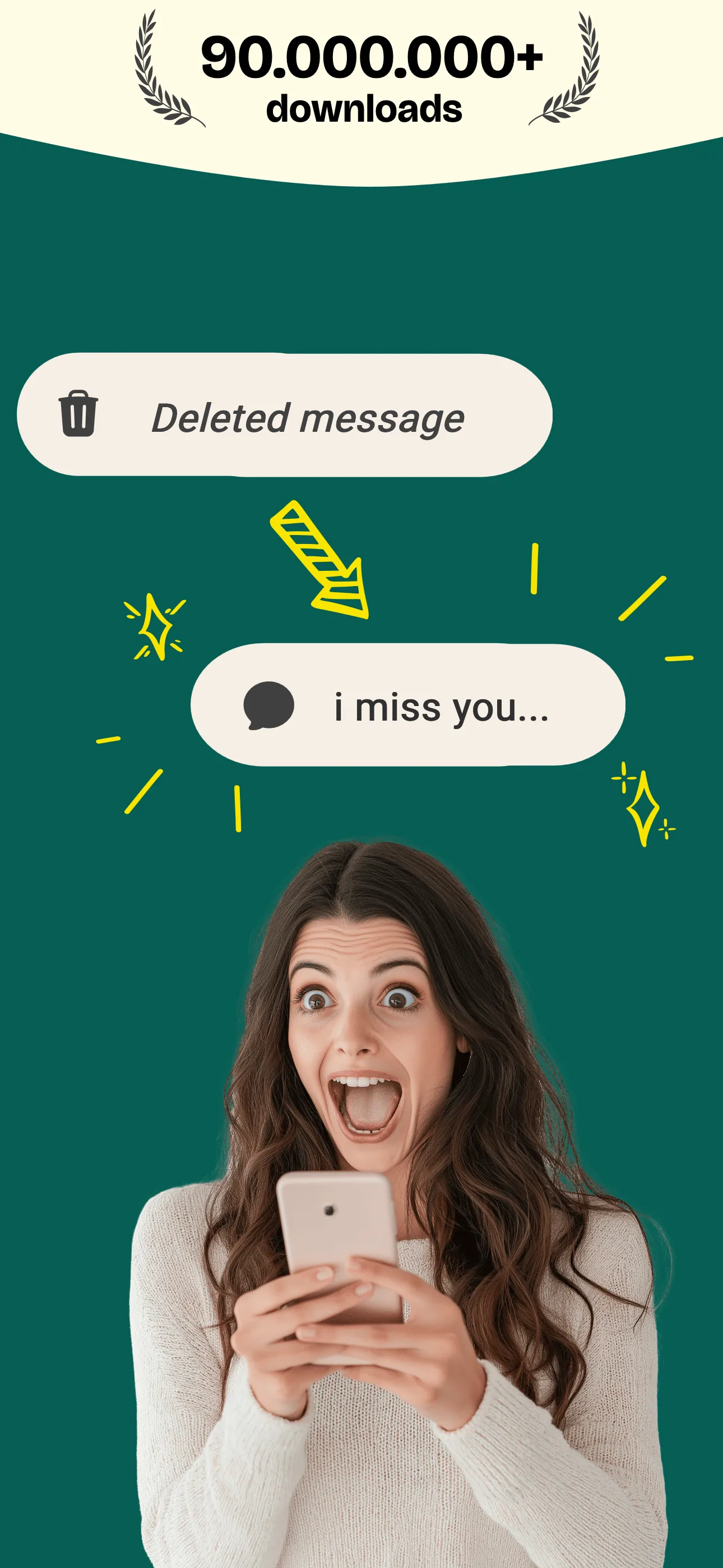 WAMR: Reveal deleted messages! | Indus Appstore | Screenshot