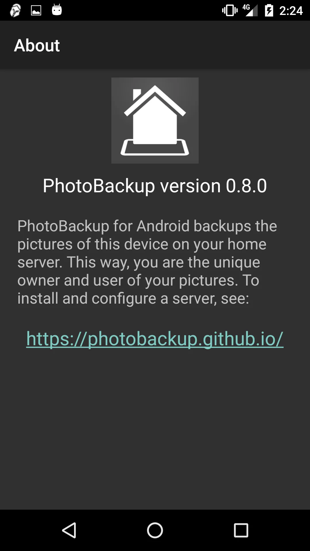 PhotoBackup | Indus Appstore | Screenshot