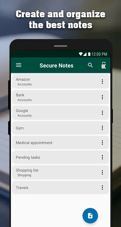 Secure Notes - Notepad | Indus Appstore | Screenshot