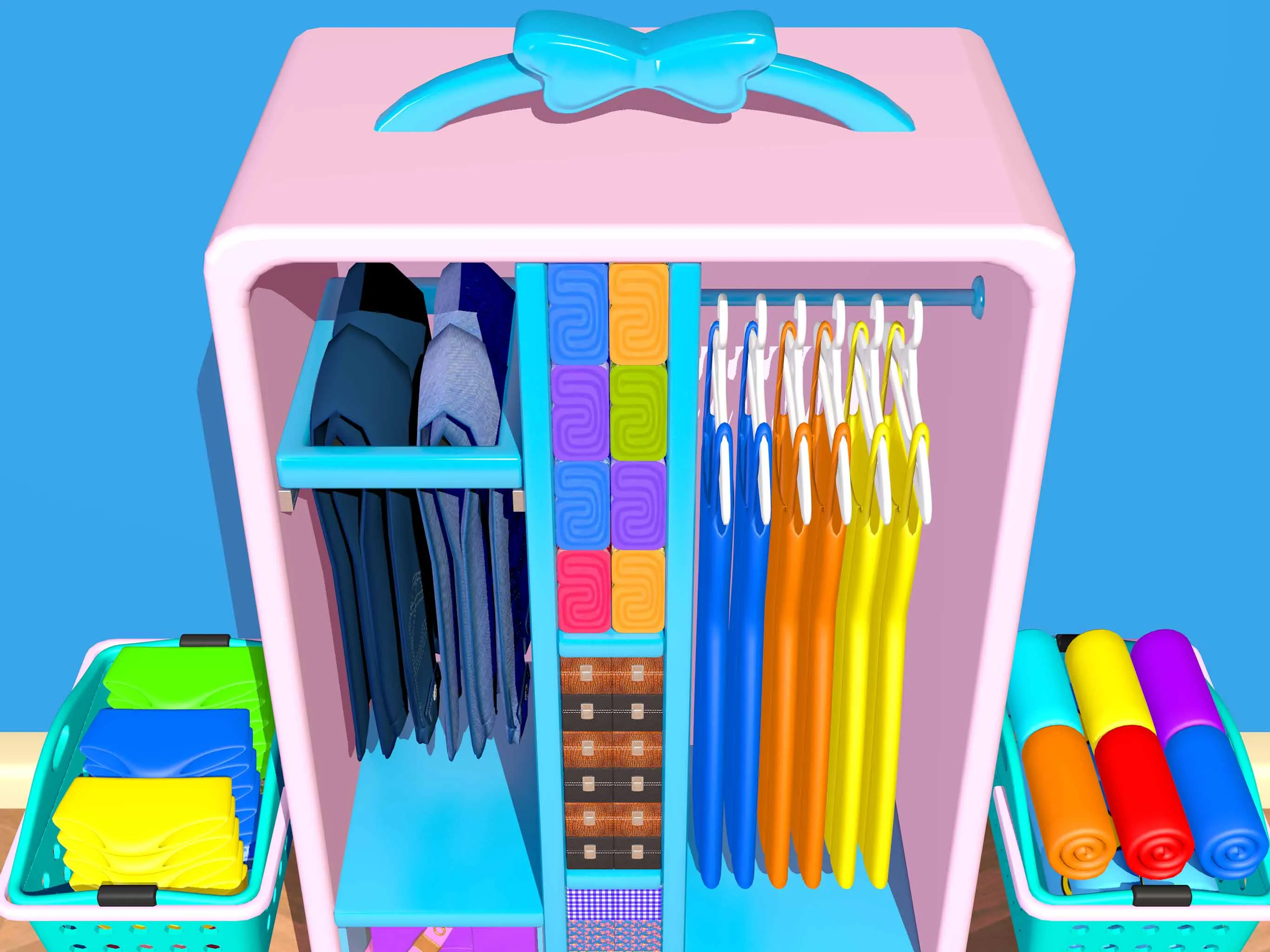 Restock Closet Organizer Games | Indus Appstore | Screenshot