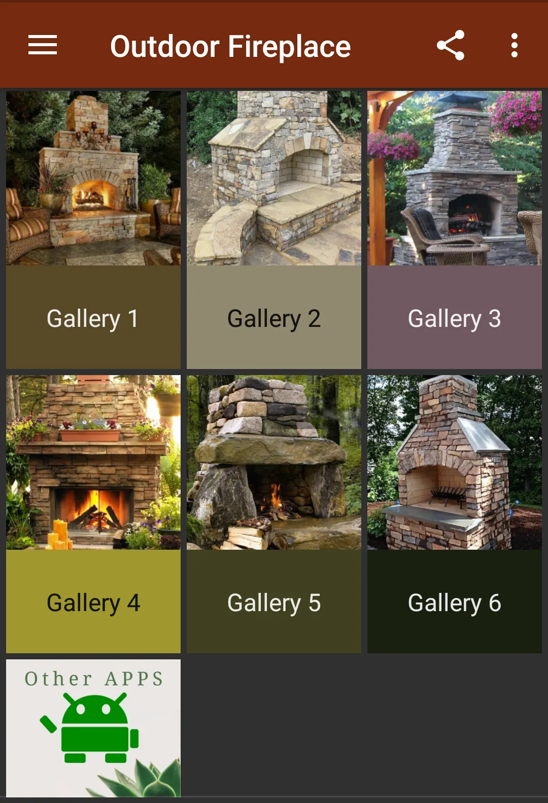 Outdoor Fireplace | Indus Appstore | Screenshot