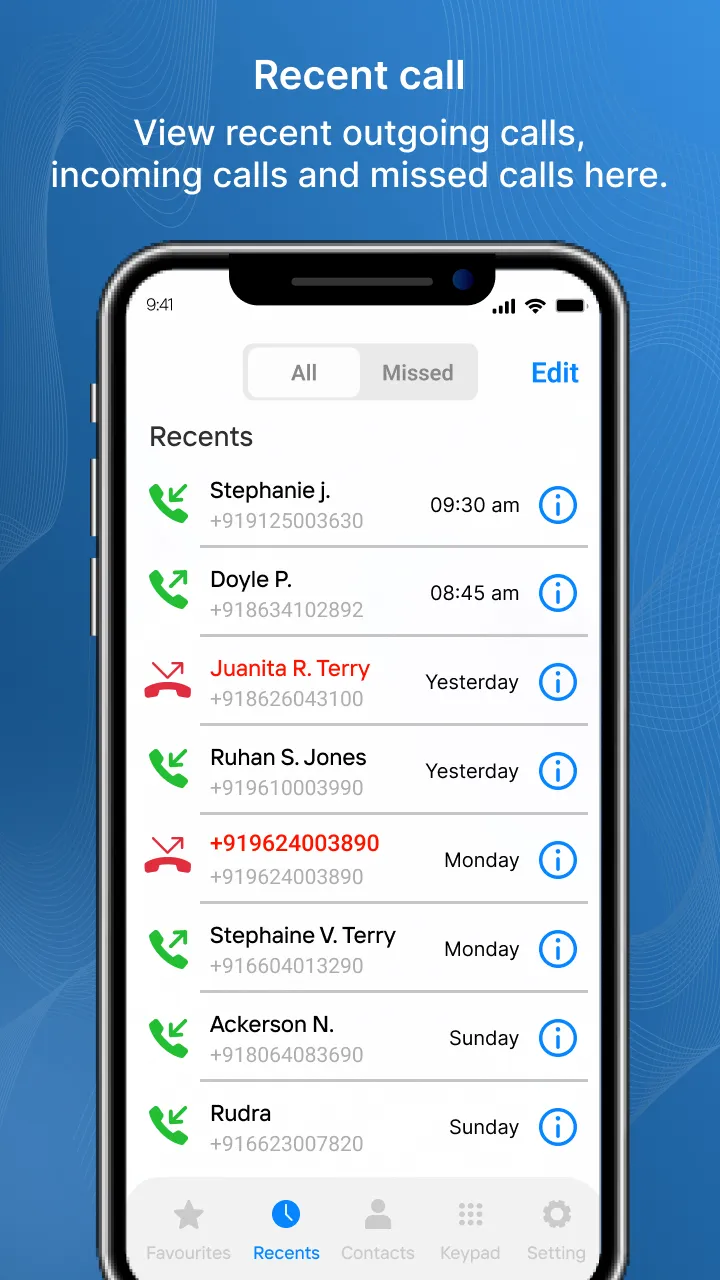 Contacts | Indus Appstore | Screenshot