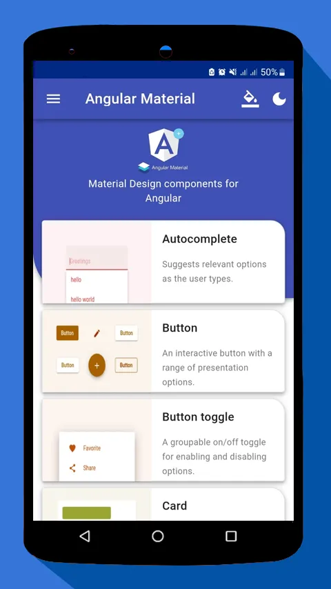 Angular Material Design | Indus Appstore | Screenshot